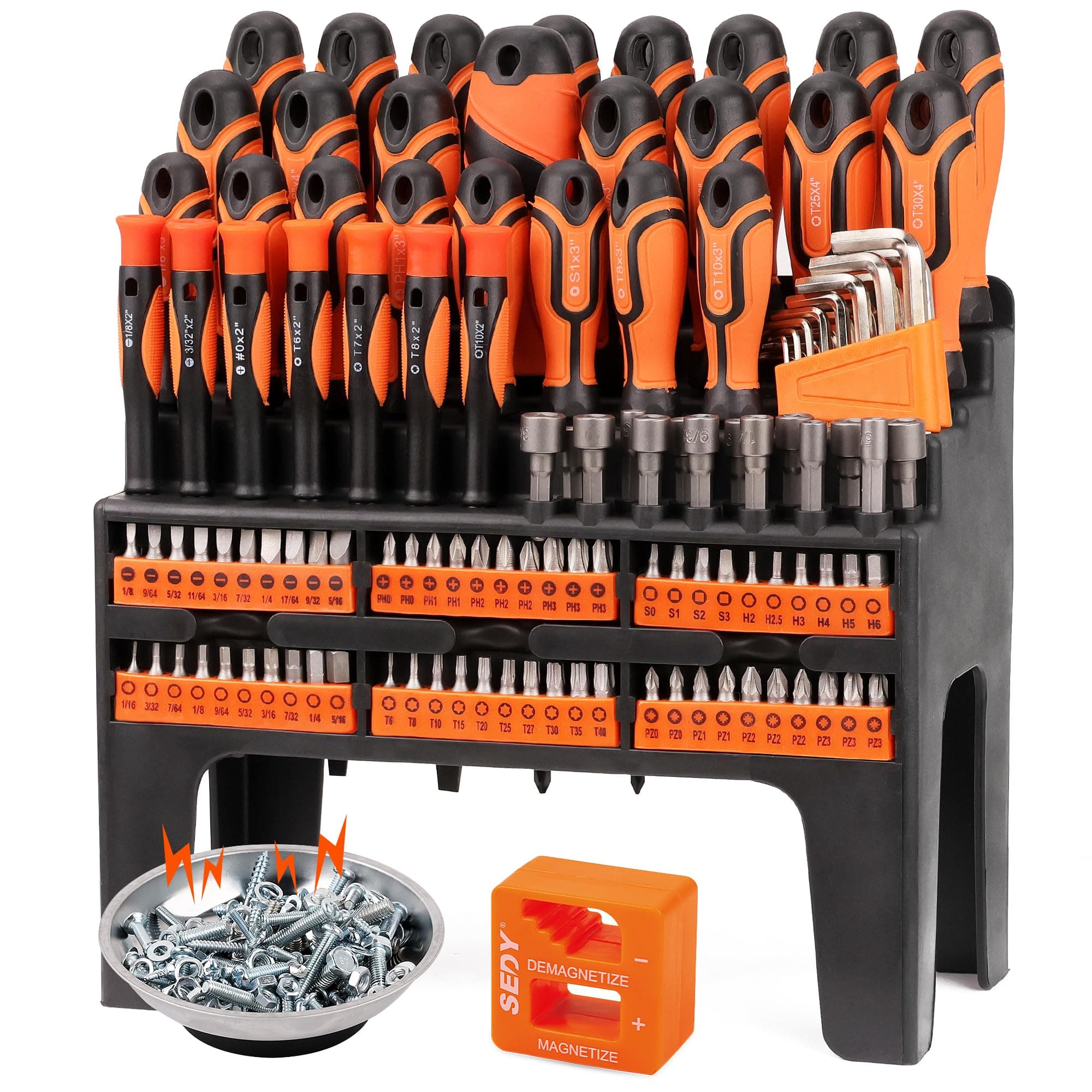 SEDY 124-Piece Ultimate Screwdriver Set