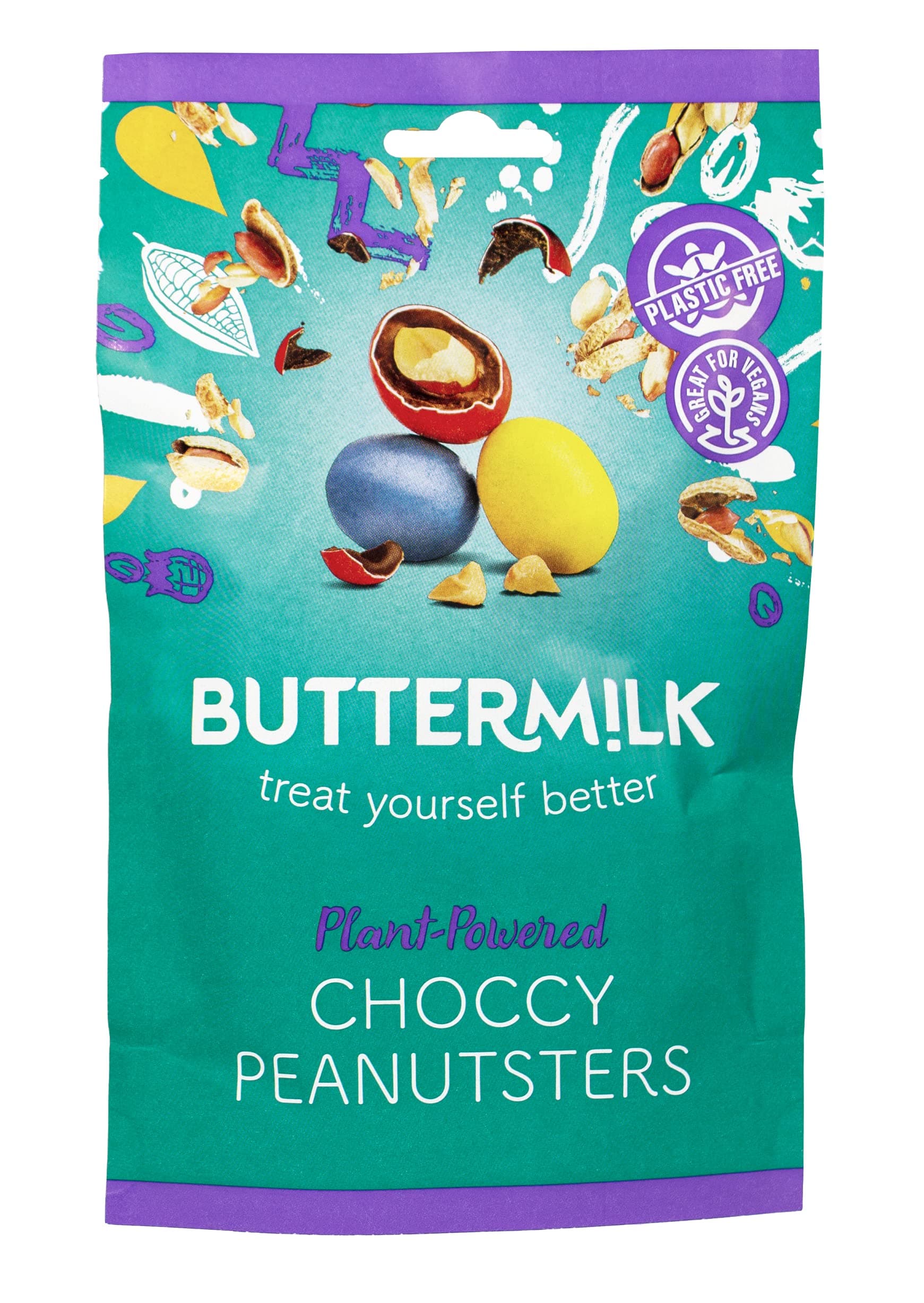 Buttermilk Choccy Peanutsters 100g