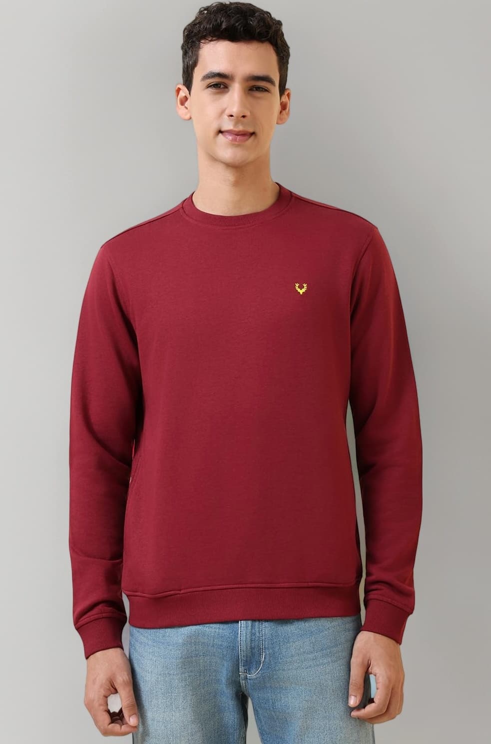 Men's Cotton Crew Neck Sweatshirt
