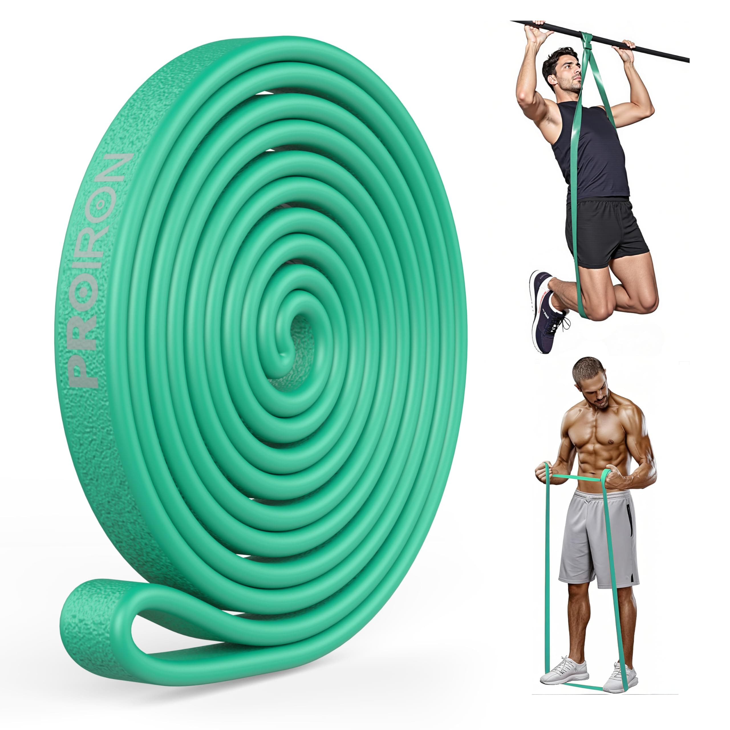 PROIRON Ultra Comfortable Resistance Bands/Pull Up Bands, Super Stretch Loop Band Non Slip for Men Women Muscle Strength Training, Assist Pull Ups, Gym Fitness Exercise, Physio -2080mm Long