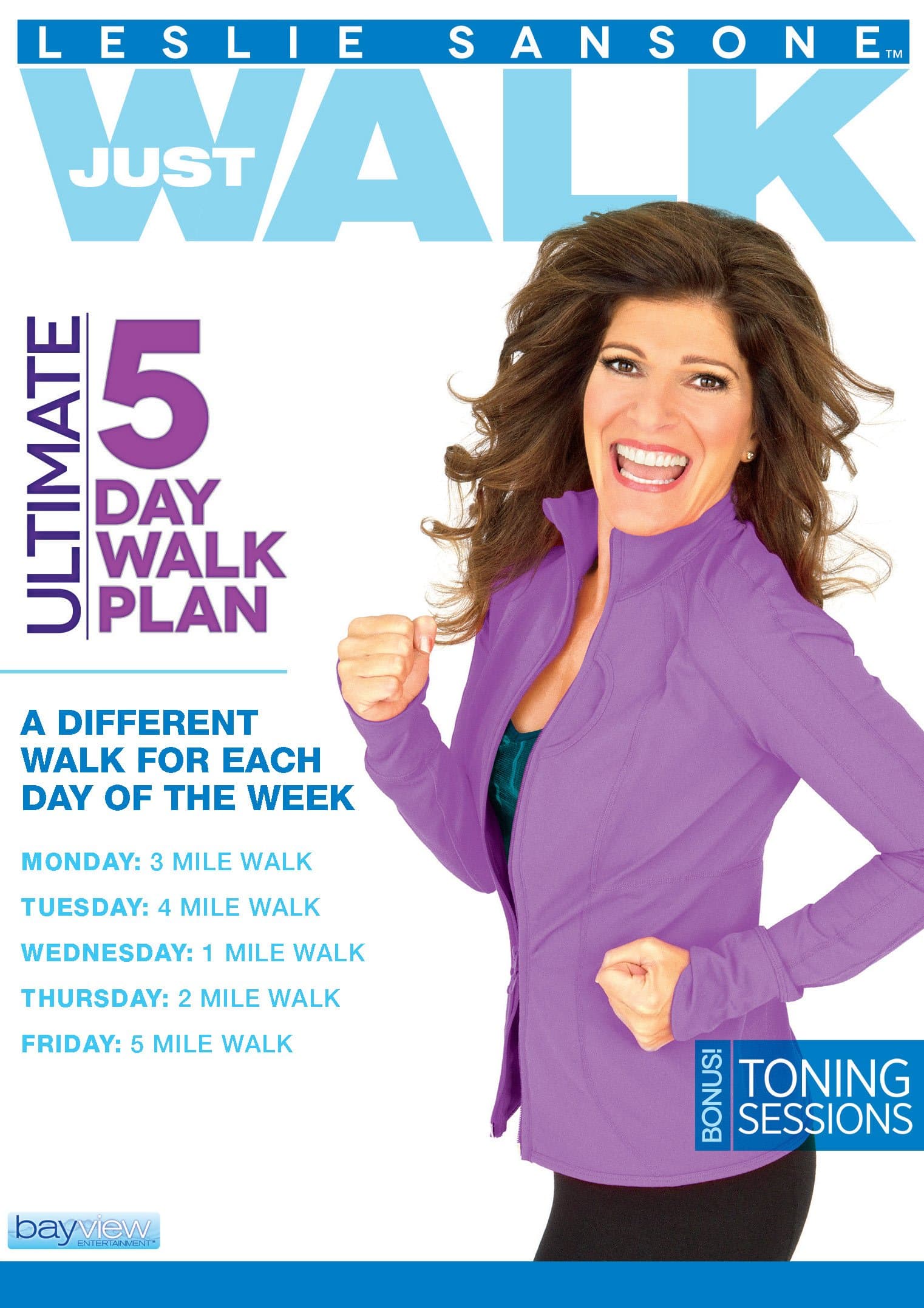 Leslie Sansone: Ultimate 5 Day Walk Plan