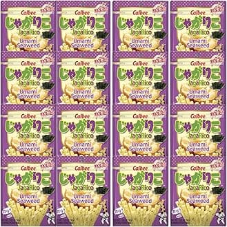 Calbee Japan Jagarico Umami Seaweed (Pack of 12)