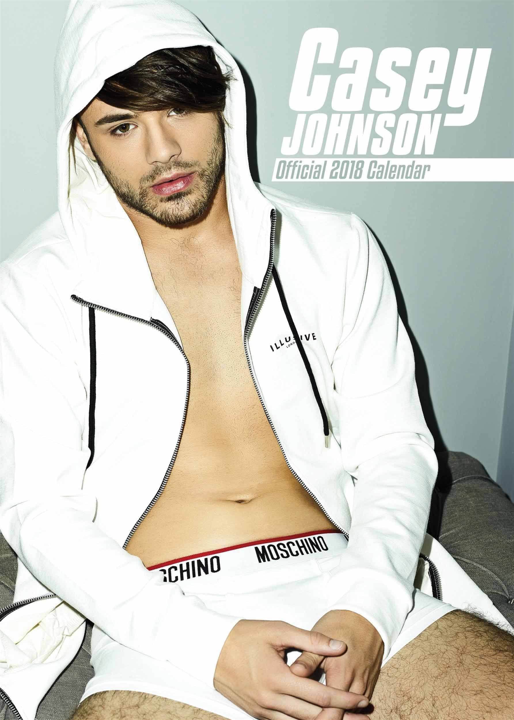 Casey Johnson Official A3 Calendar 2018