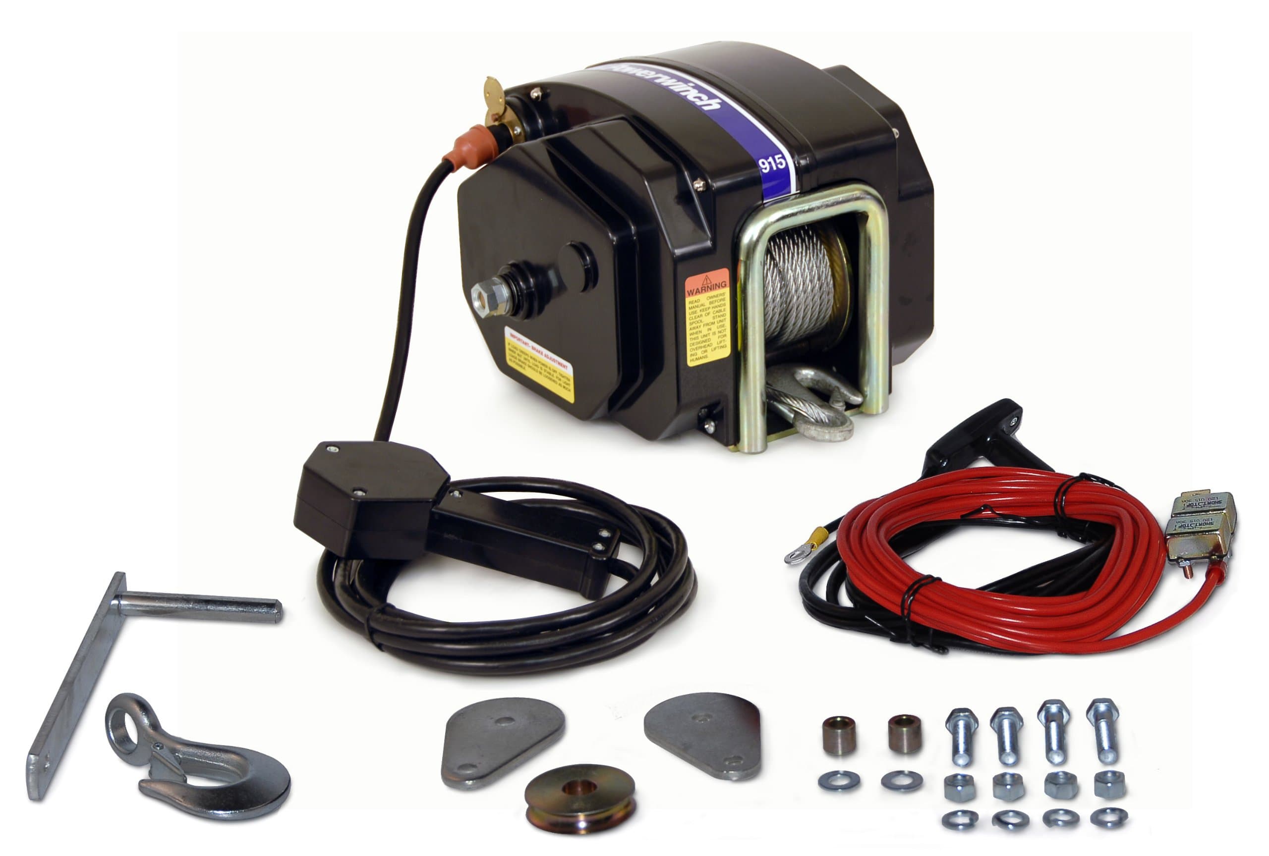 Powerwinch 915 Trailer Winch (40' x 7/32" Cable)