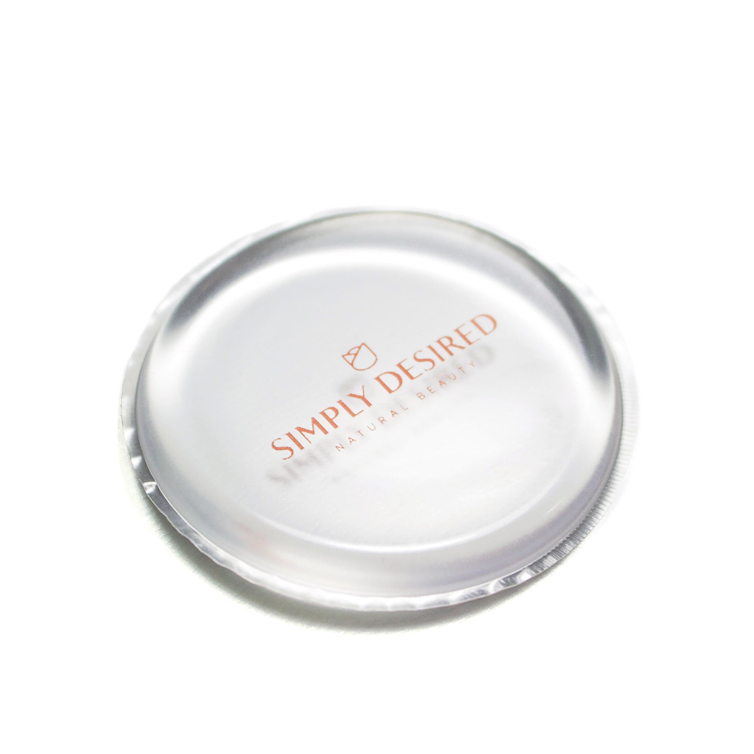 Simply Desired Premium Silicone Makeup Sponge [1 Pack - Round Shape] Better Than Beauty Blender - Best Quality Applicator, Perfect for Liquid Foundation BB CC Cream Concealer Application