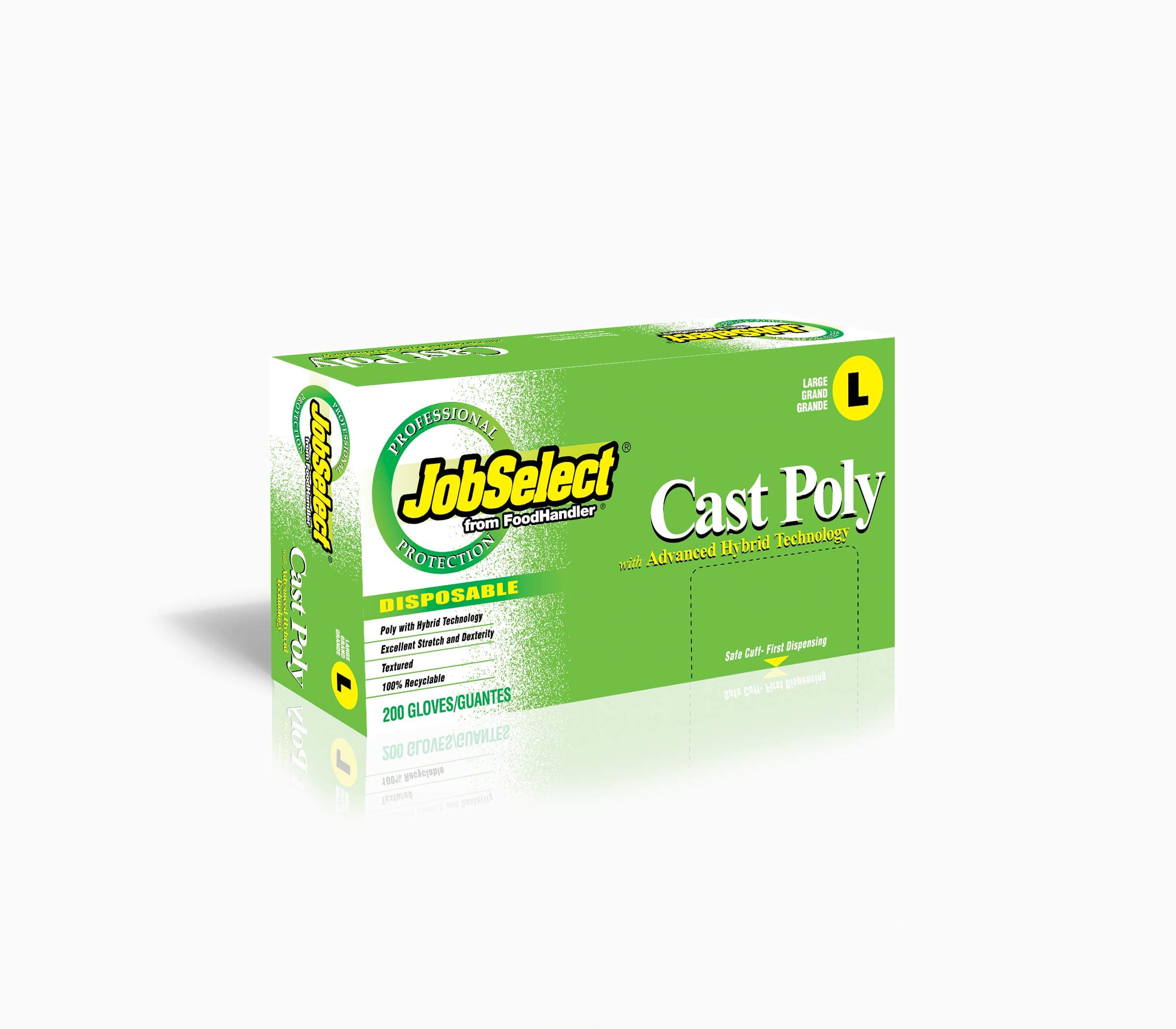 105-212 JobSelect Cast Poly, Hybrid, Clear