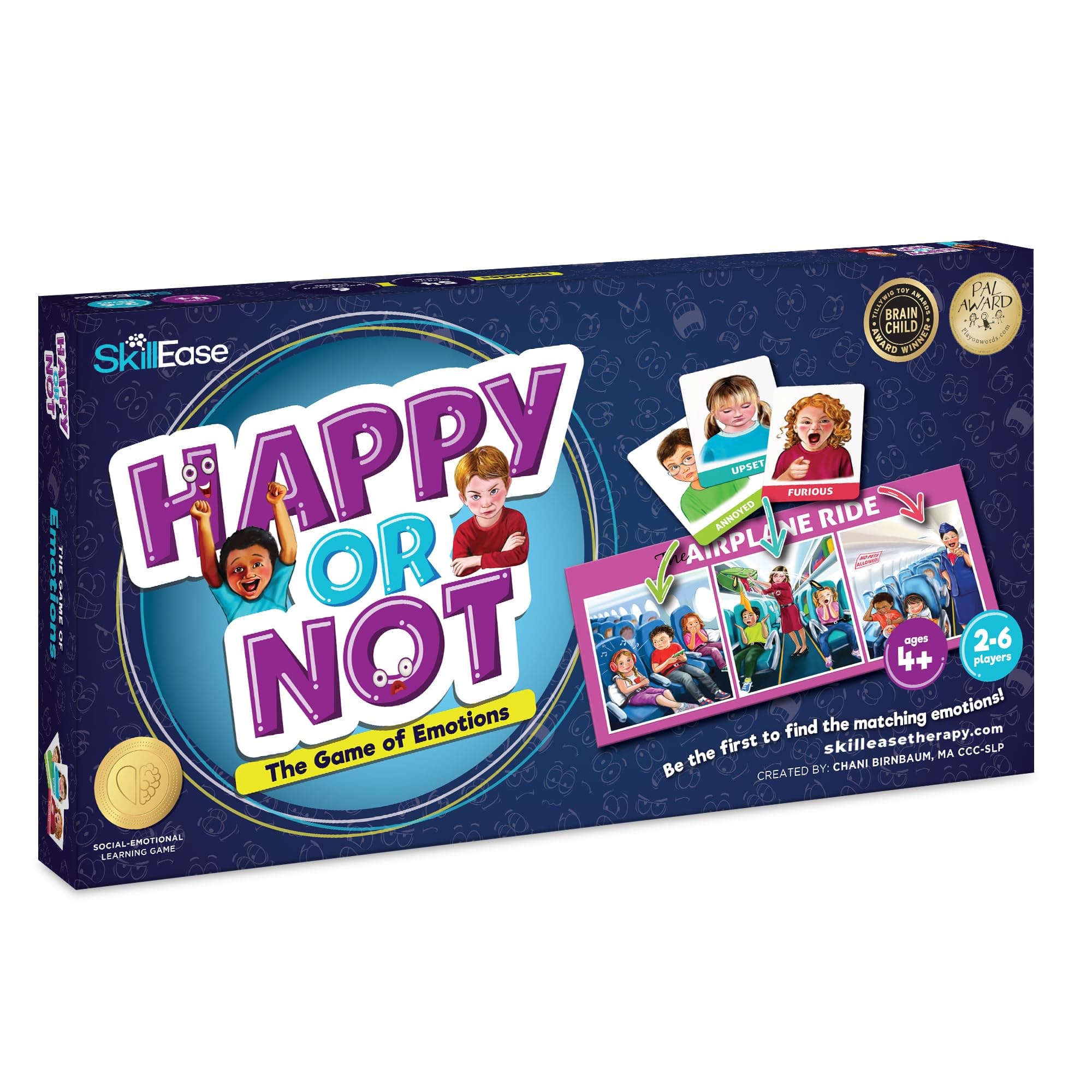 Happy or Not, Bingo Emotions and Feelings Activity for Social Skills, Social Emotional Learning Activities, Therapy and Counseling Game for Kids, Speech Therapy Autism Game,
