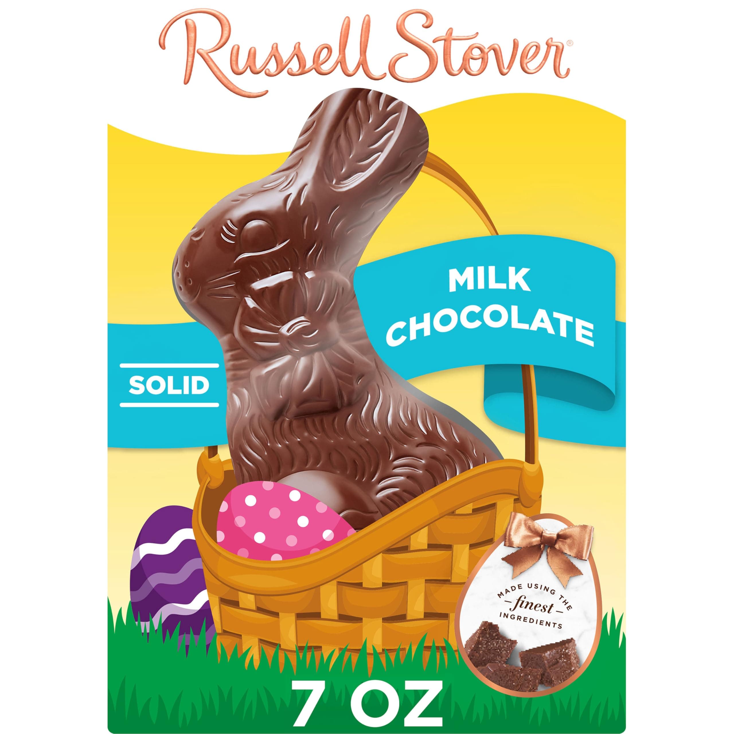 Russell Stover Milk Chocolate Easter Rabbit, 7 oz.