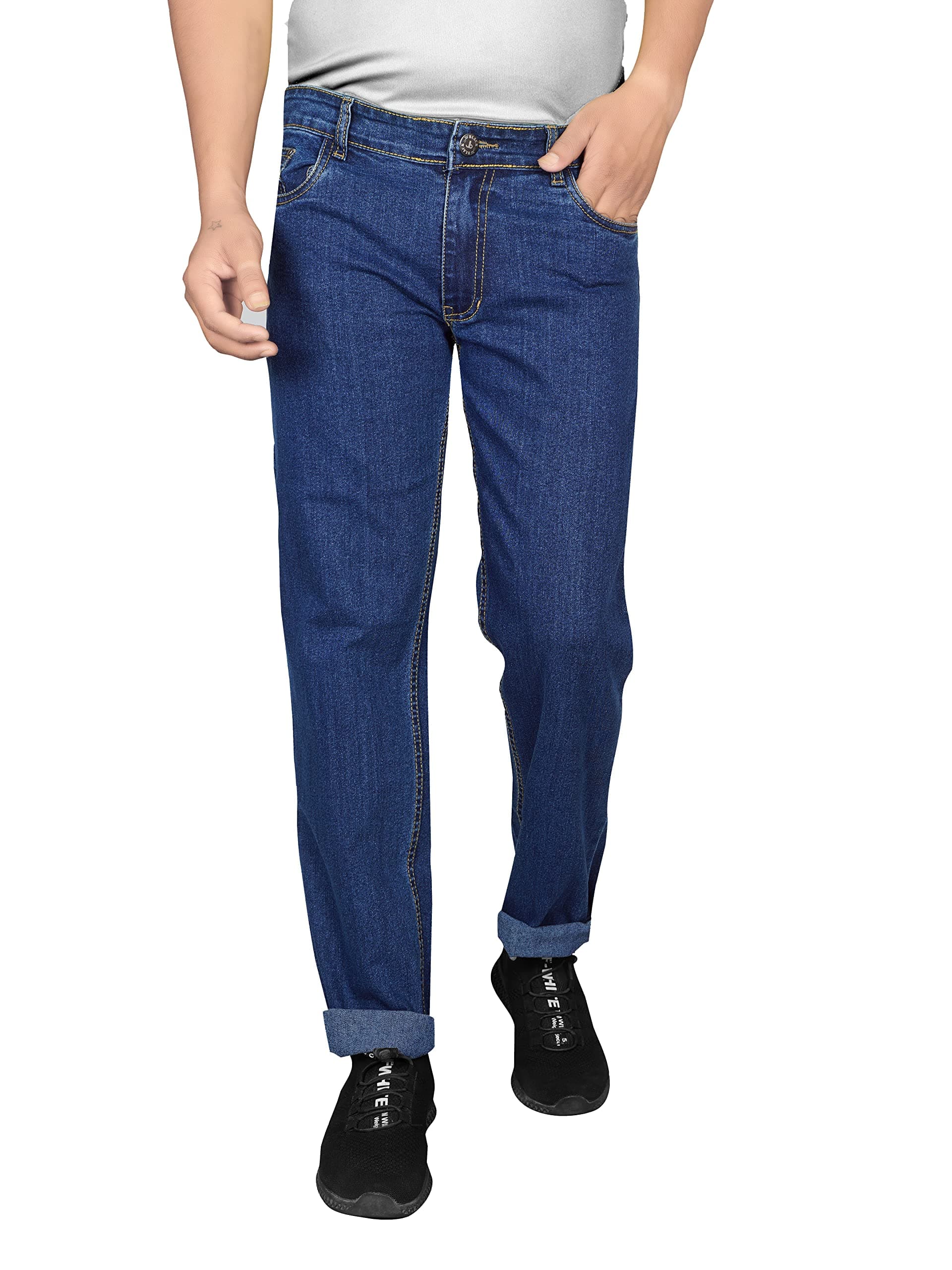 JB JUST BLACKMen's Regular Fit Jeans