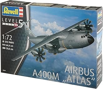 03929 Airbus A400M ATLAS 1:72 Scale Unbuilt/Unpainted Plastic Model Kit