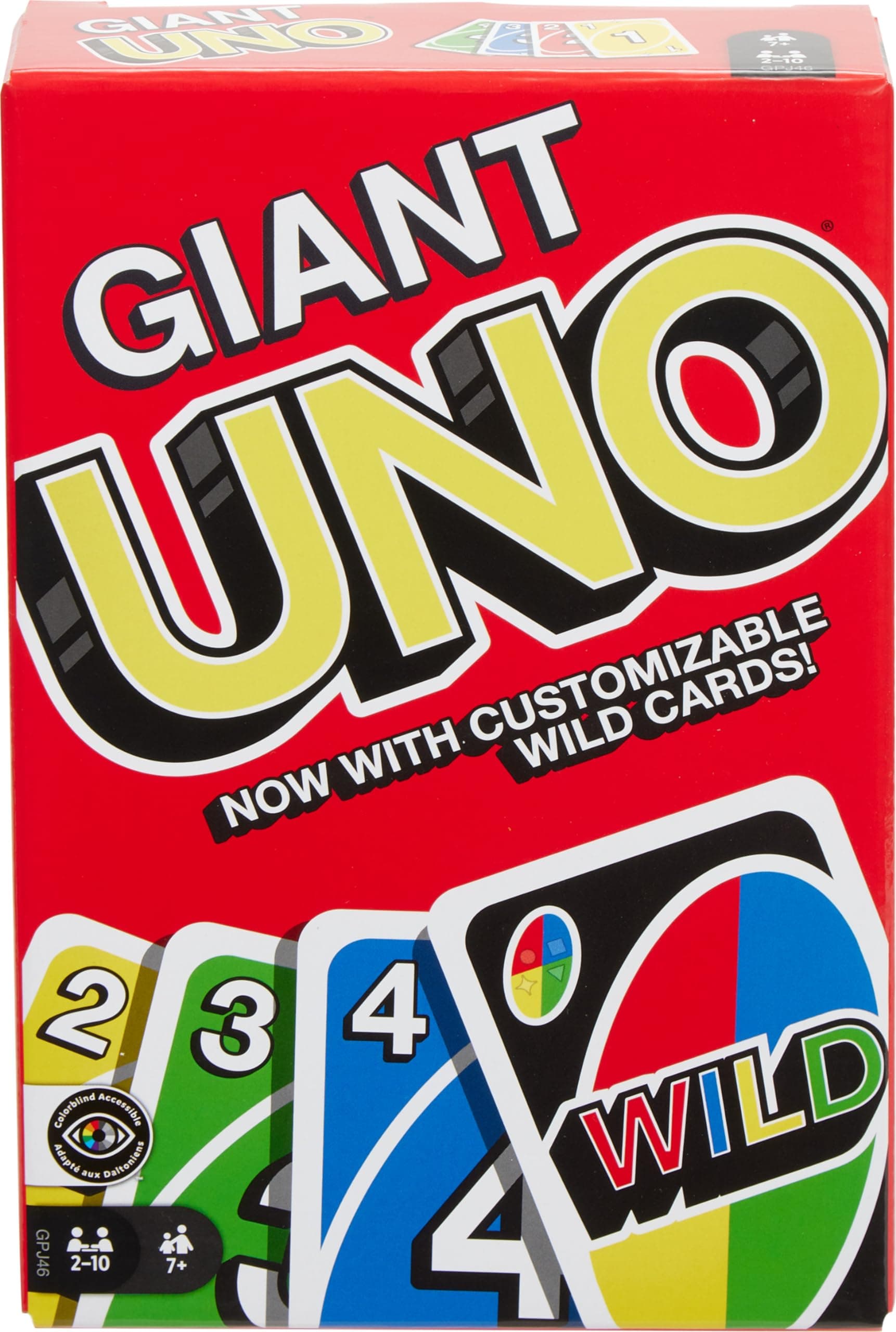 Mattel Games Classic Giant UNO Card Game UNO Giant Uno
