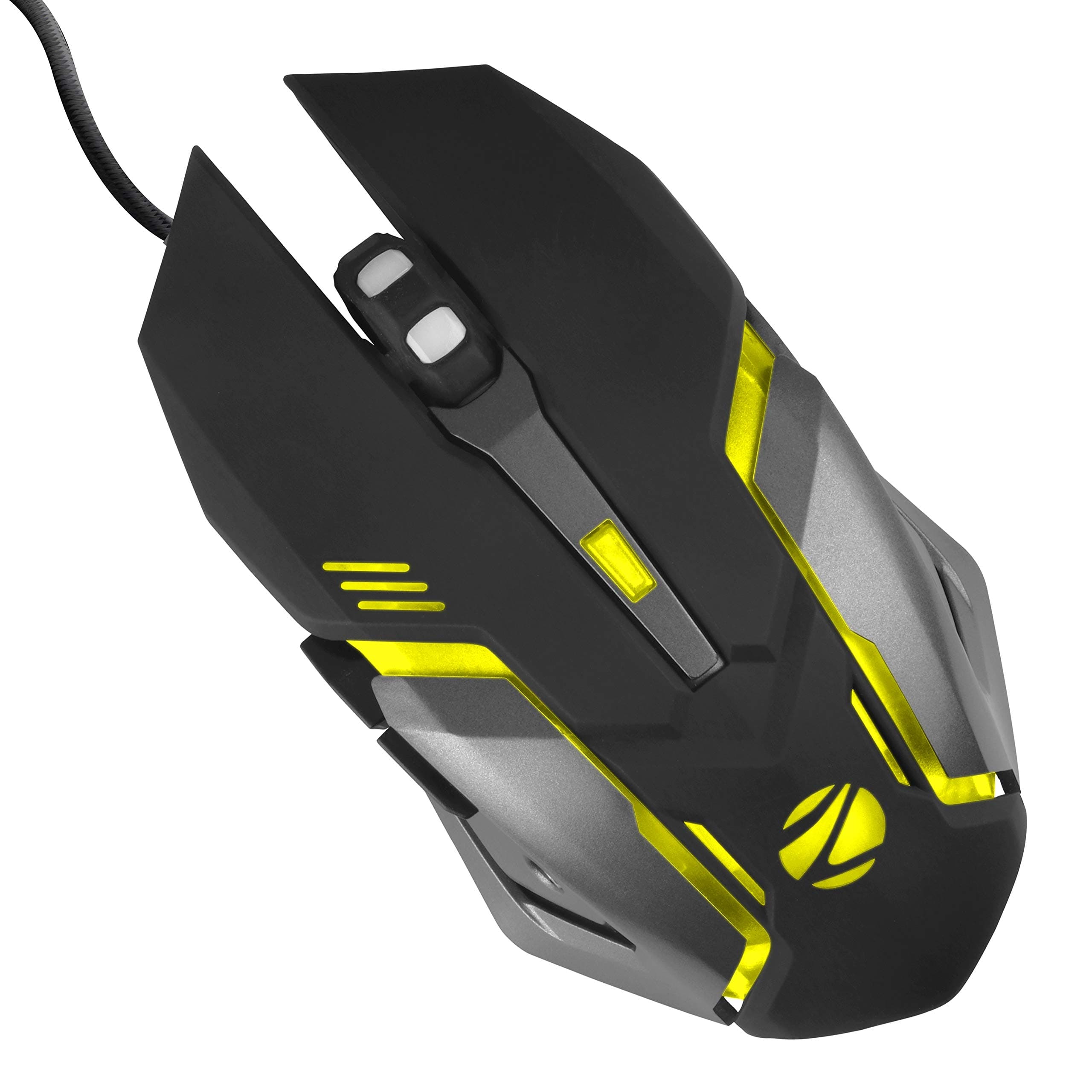 Zeb-Transformer-M Optical USB Gaming Mouse with LED Effect(Black)