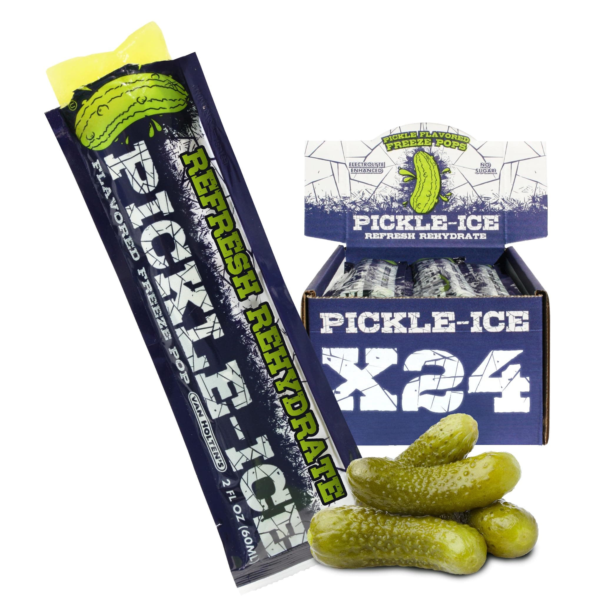 Van Holten's Pickles Pickle-Ice 24 count
