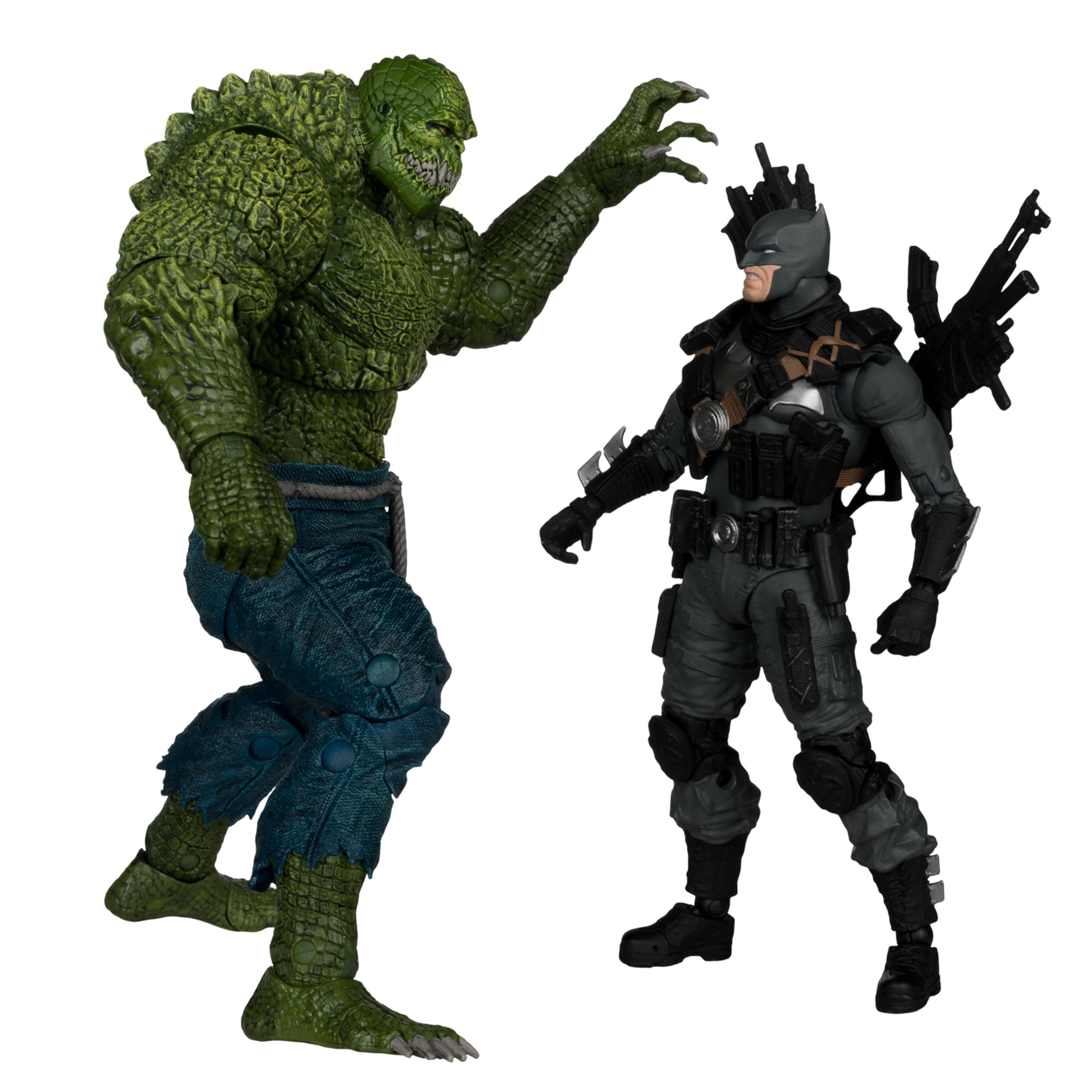 McFarlane DC Multiverse Collector Edition Action Figures Pack of 2#03 Batman vs. Killer Croc 18 cm