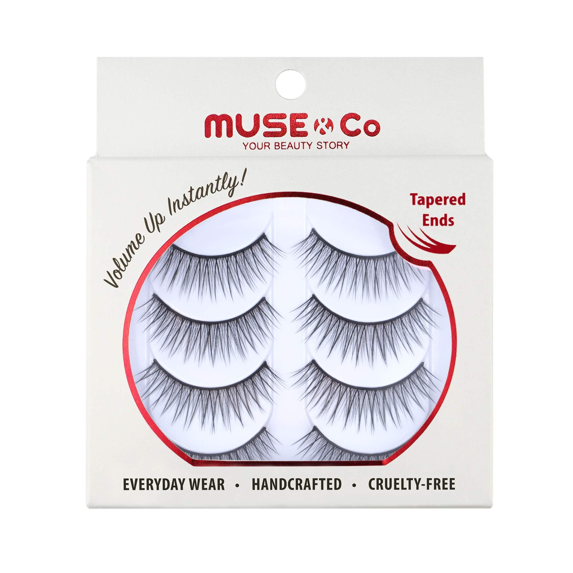 Muse&Co Multipack Eyelashes (4 Pairs) - Enchanted