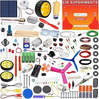 Kit4Curious 230 Diy Projects Science & Fun Innovation Stem Activity Kit With Booklet And Tutorial