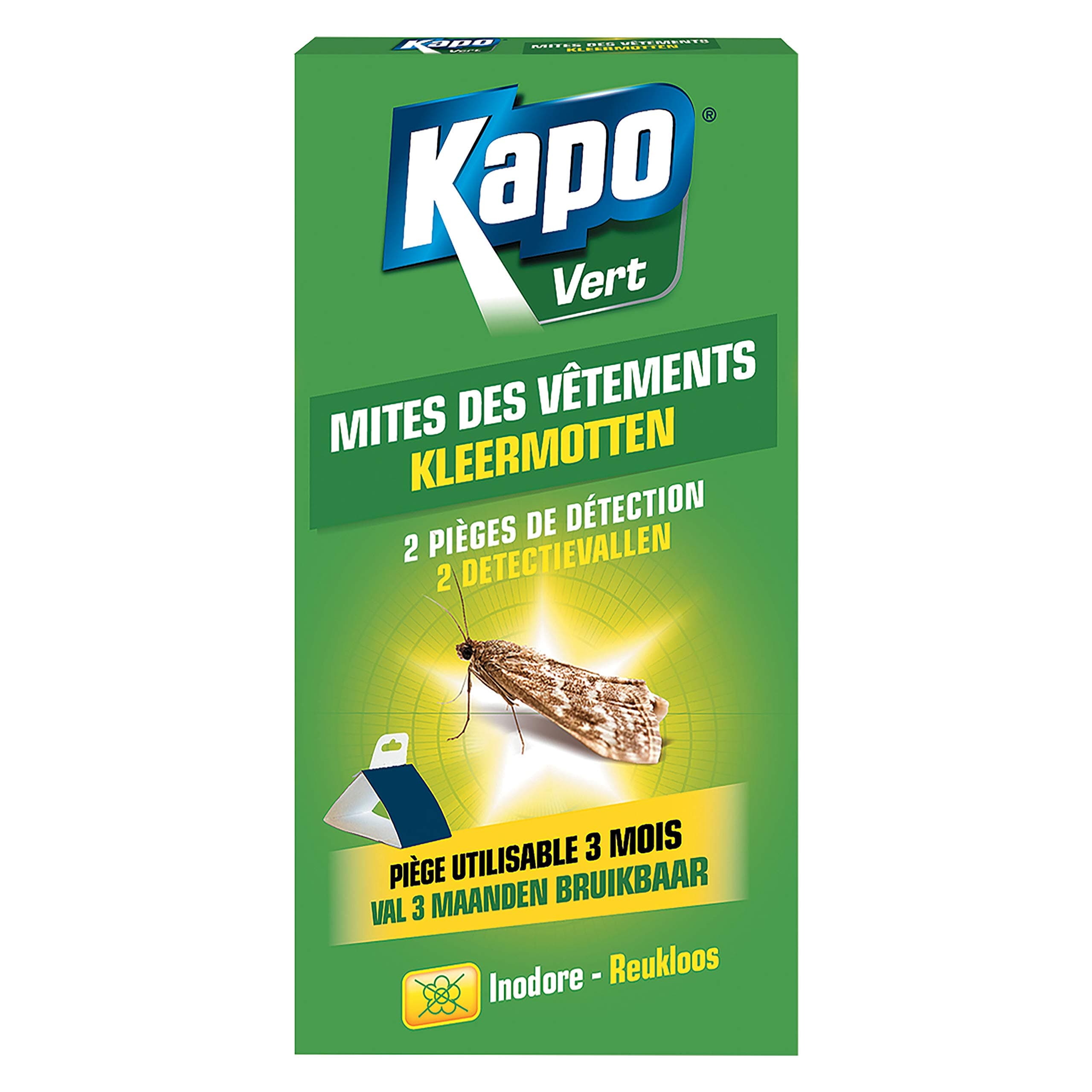 KAPO Clothes Moth Trap Box of 2