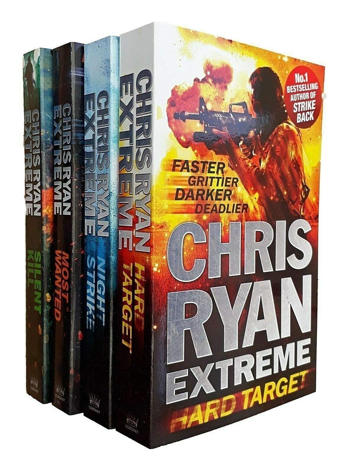 Chris Ryan Extreme Thriller 4 Books Set