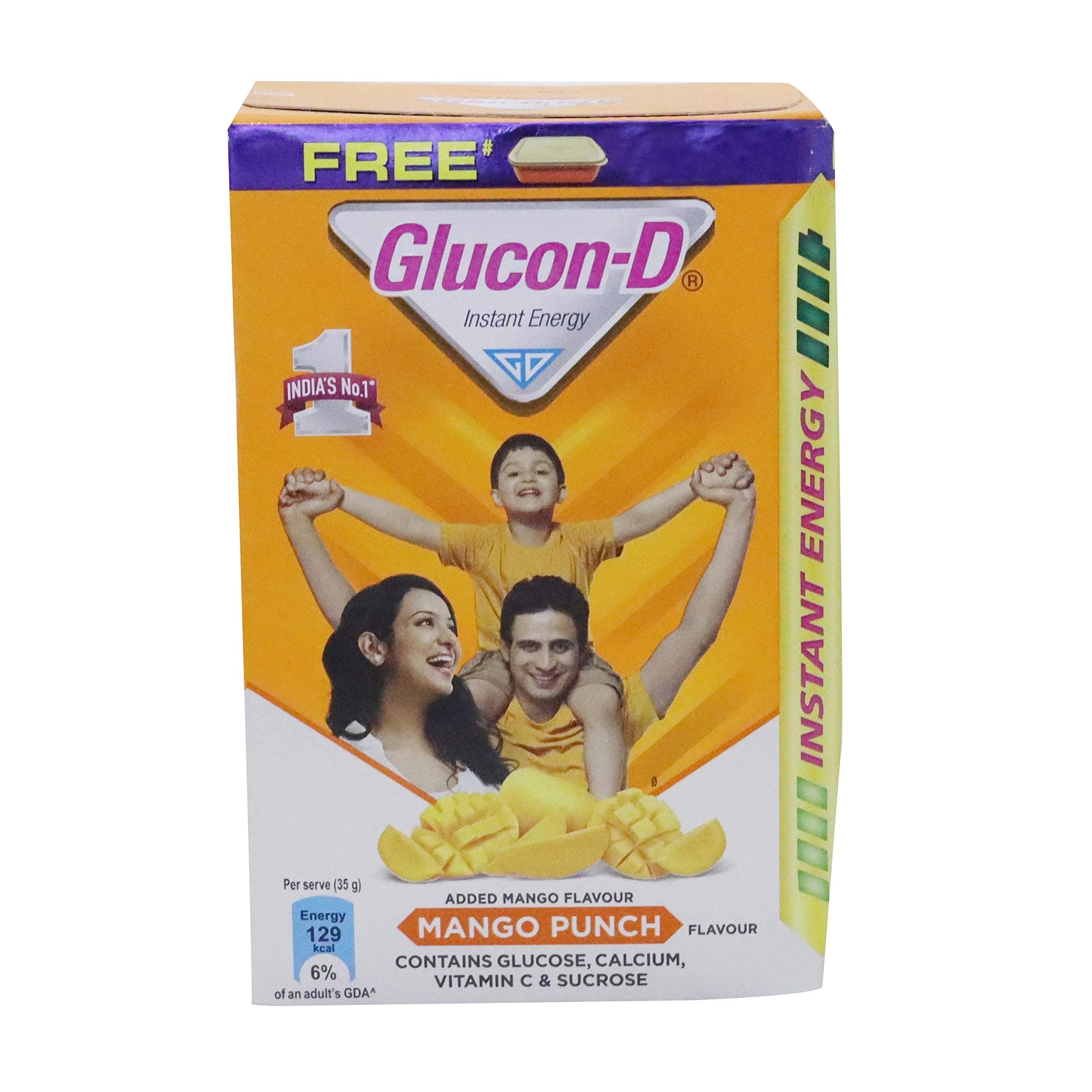 Glucon-D Instant Energy Drink Mango Punch - 450g