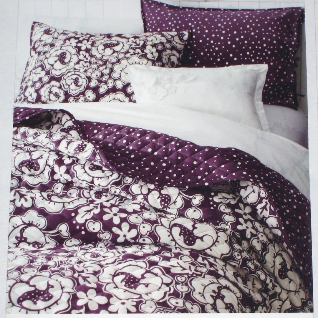 Springmaid Pergola Quilt - Plum King
