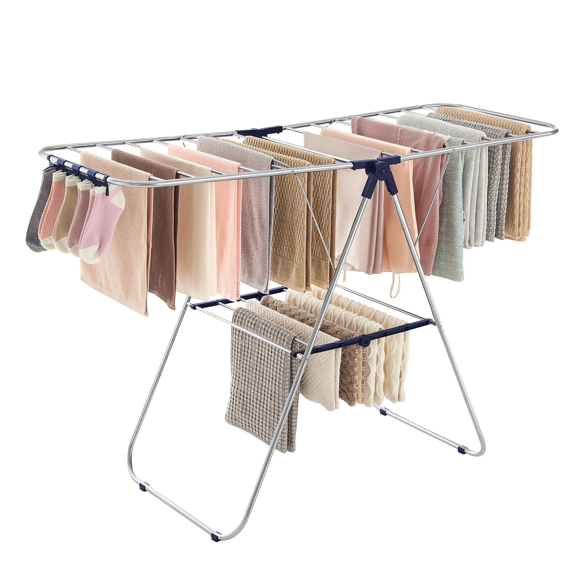 OrderlyGo Dimensions 21.7" D x 58.3" W x 39.4" H, Stainless Steel, Silver, S