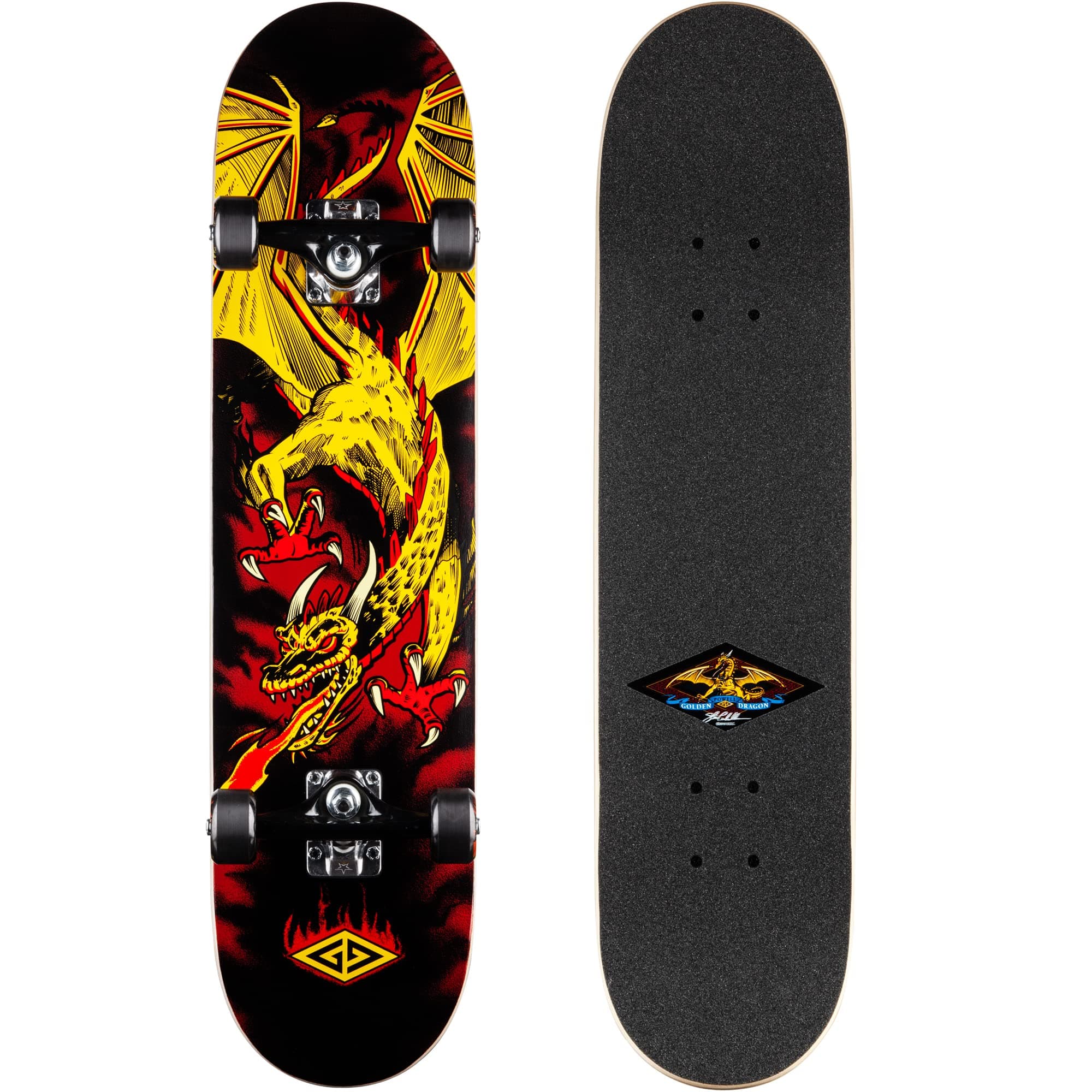 Powell Golden Dragon Flying Dragon Complete Skateboards [Multiple Models]