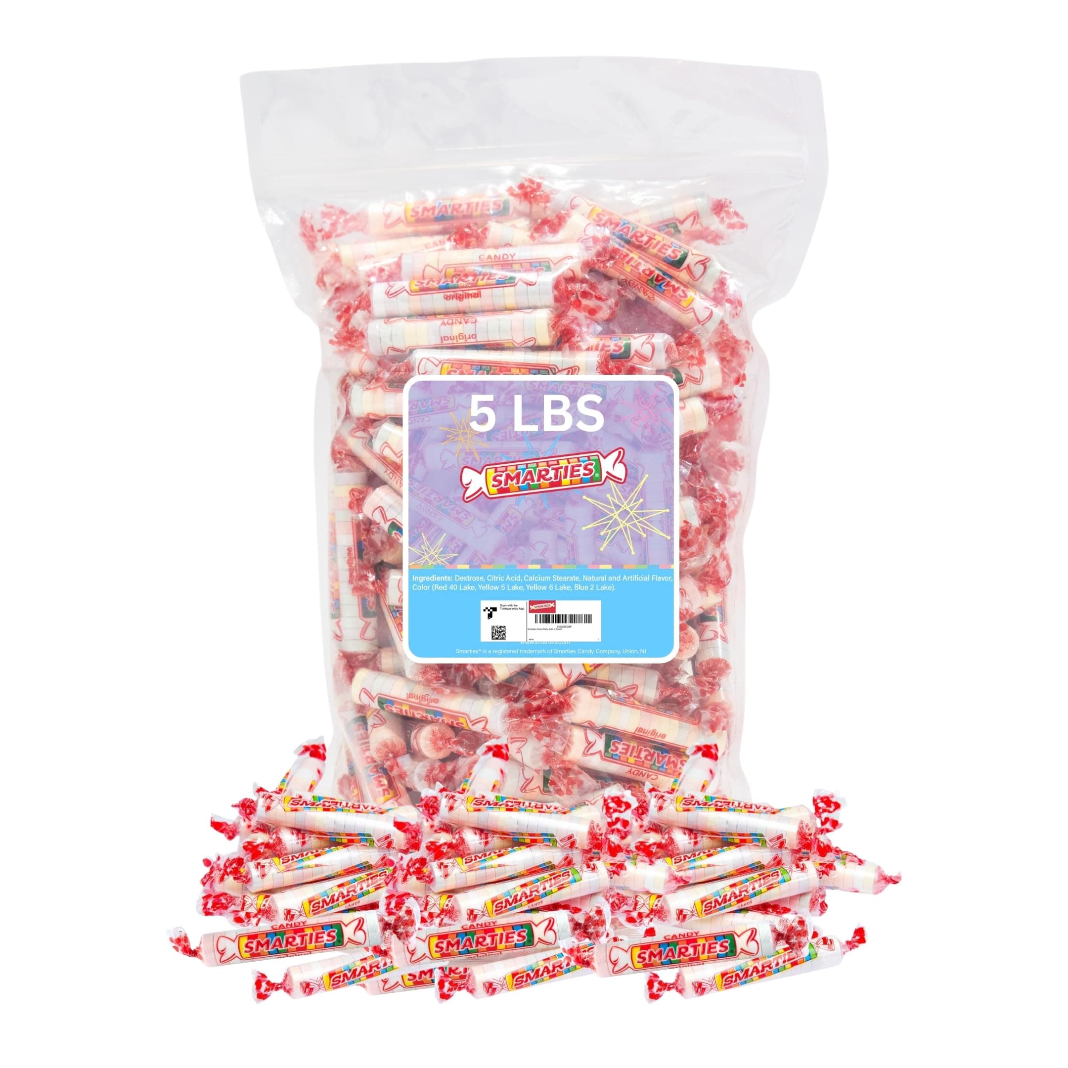 Candy Rolls, Bulk, 5 Pound