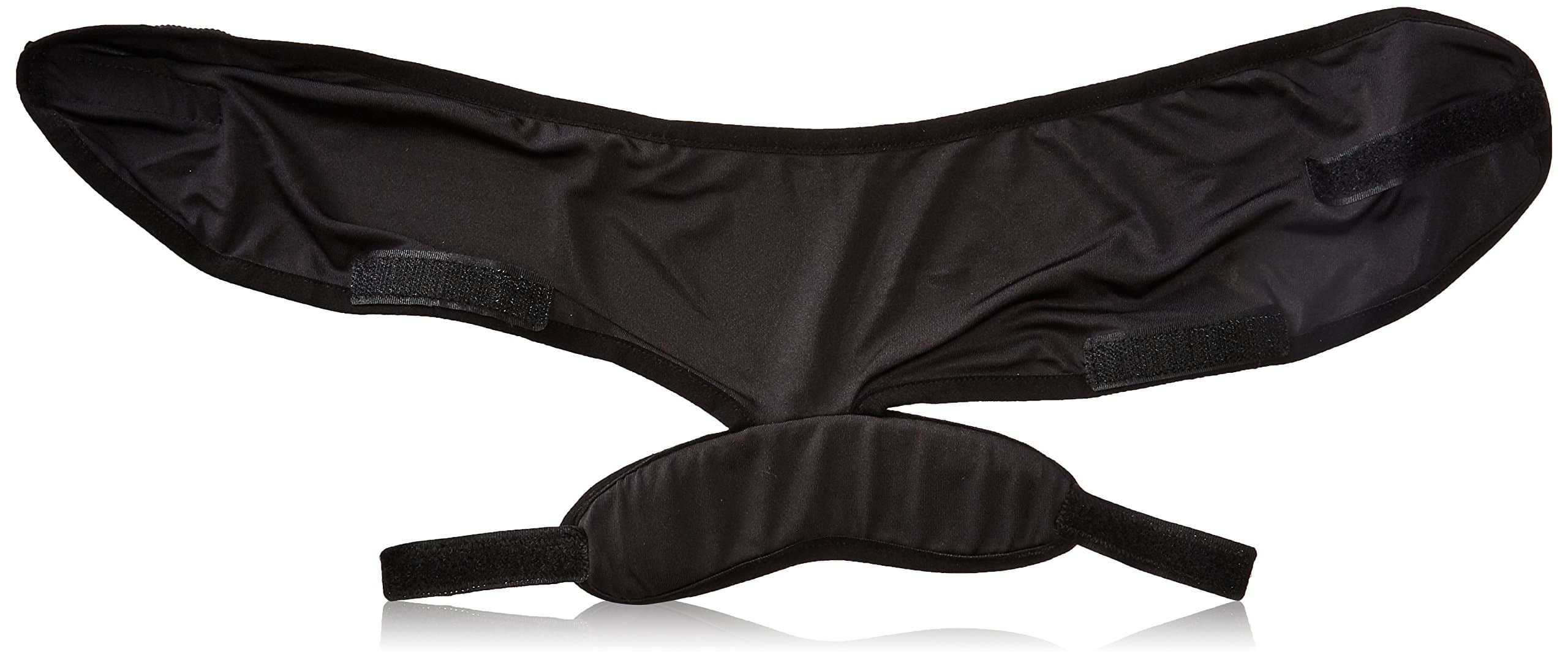 Luxury Satin Hair Wrap Plus Black MC