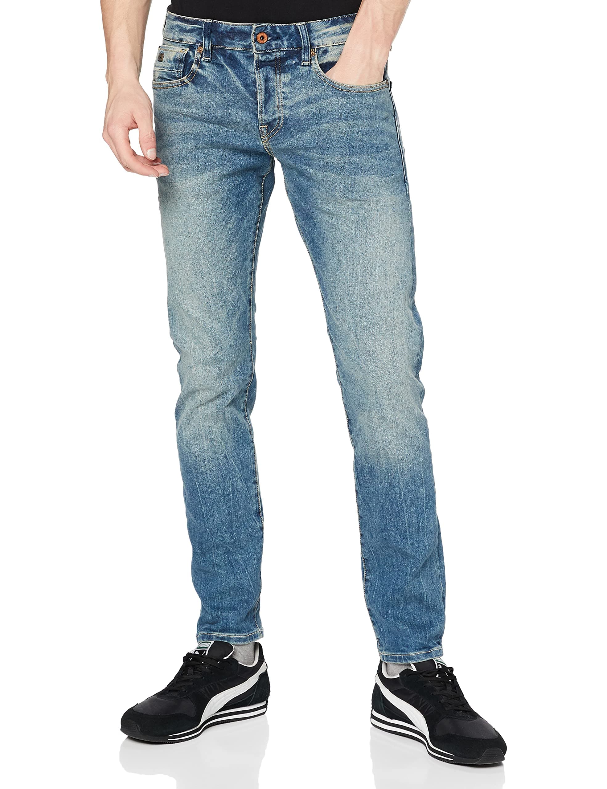 Men's Nos-Ralston-Scrape and Shift Regular Slim fit