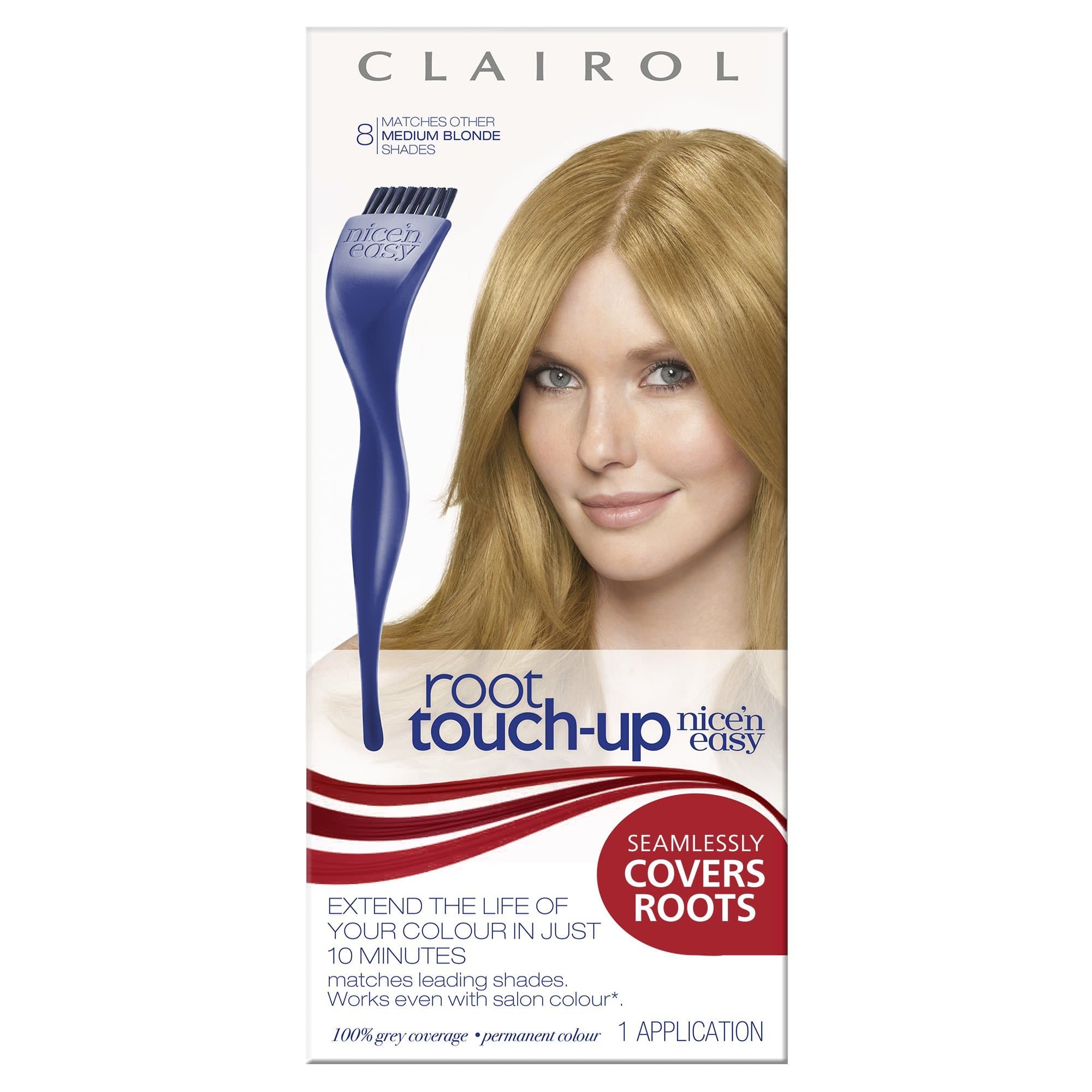 ClairolRoot Touch Up Permanent Hair Dye 8 Medium Blonde