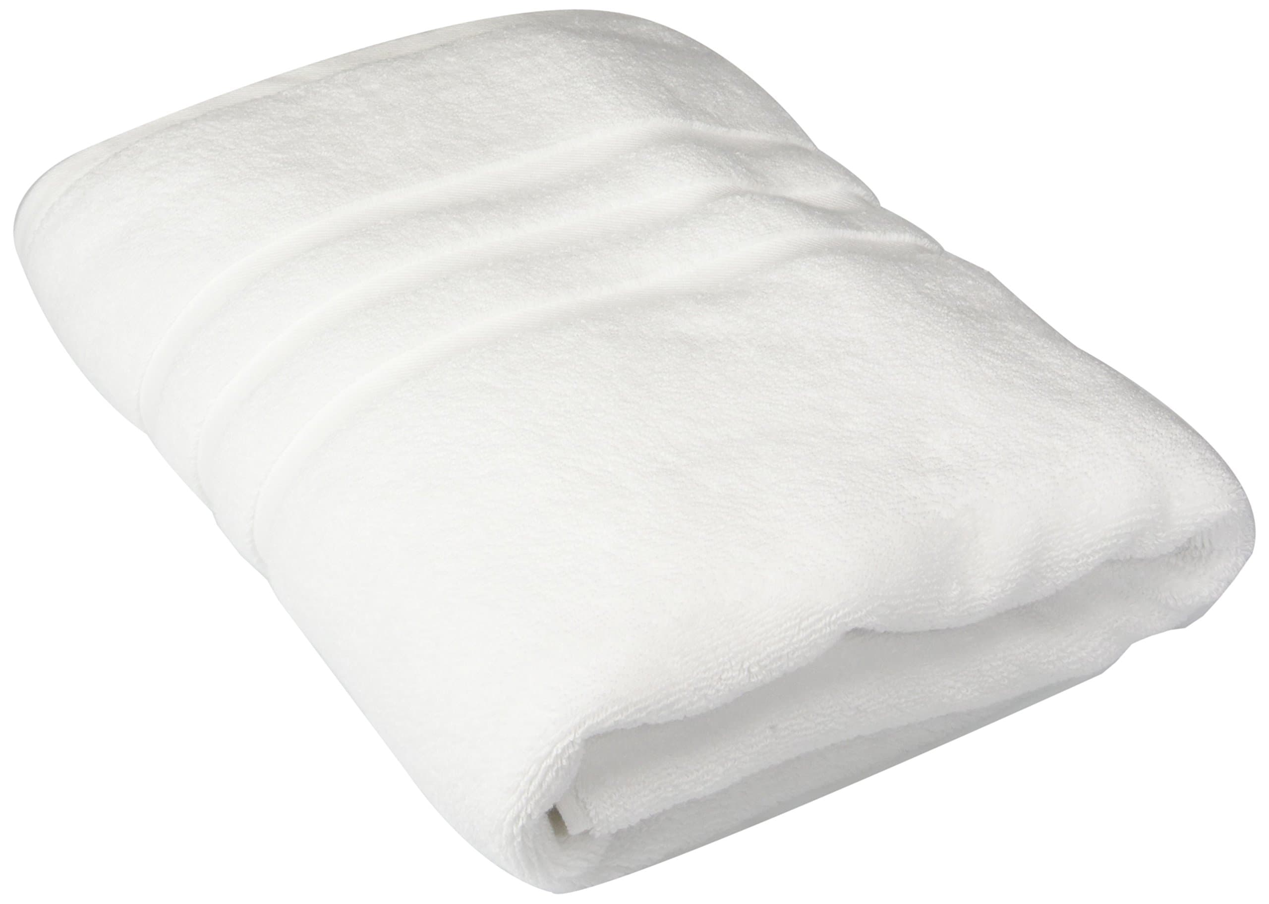 Chortex Irvington Luxury Bath Towel (3 Pack), 30" x 54", White
