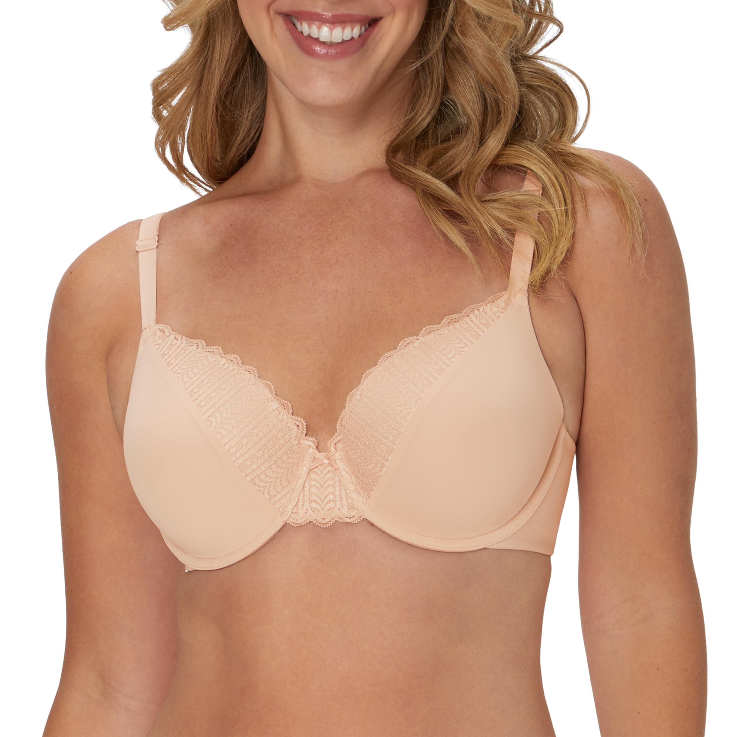 MaidenformWomen's Comfort Devotion T-Shirt Bra, Underwire Bra, Full Coverage Bras for Women
