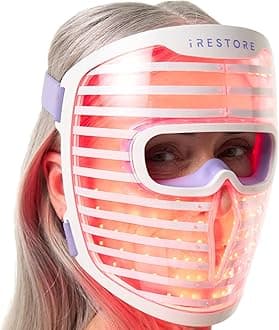 Illumina LED Face Mask - Advanced Skin Care Tool with Red, Infrared and Blue Light Therapy, Improves Skin Look, Promotes Shine and Supports a