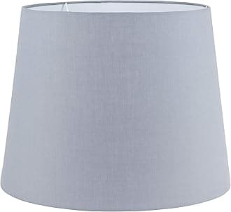 MiniSun | Extra Large Modern Tapered Light Shade in a Grey Fabric Finish | Floor Lamps & Torchieres, Home Décor & Improvement Essential | 45.5cm Shade Width