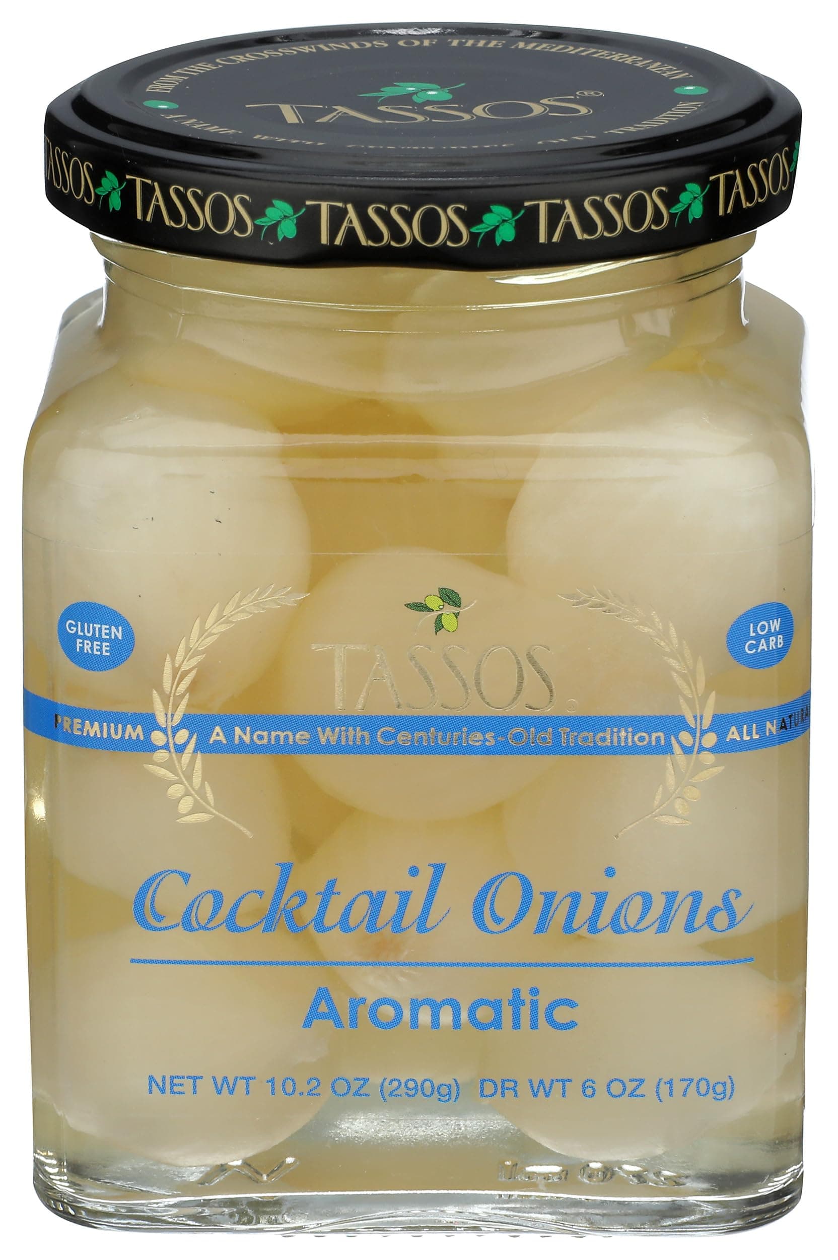 TASSOS Cocktail Onions, 10.2 OZ
