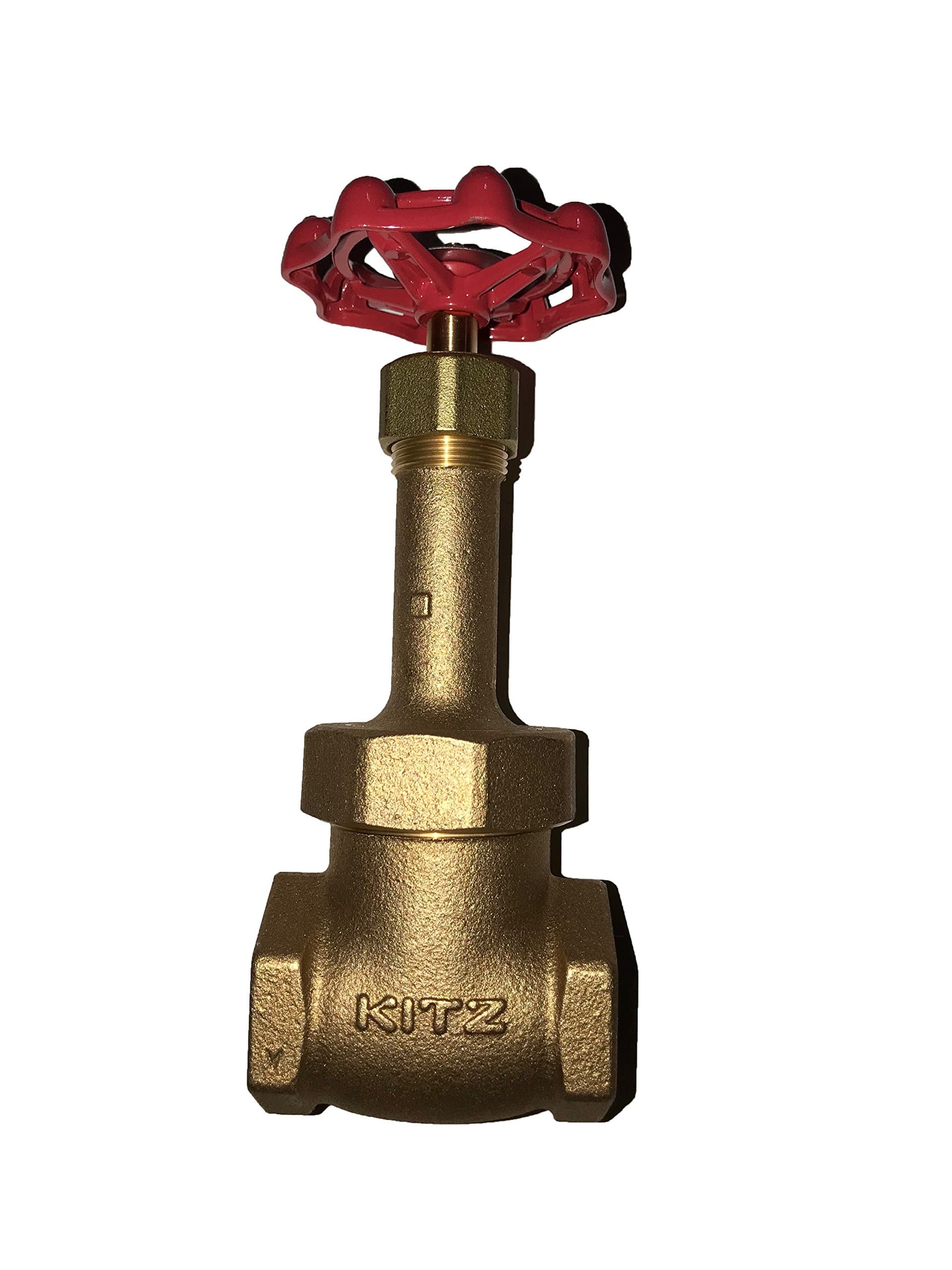Kitz K42T, BRZ/Iron 1" 150#, Threaded, Gate Valve, Material Bronze, Trim