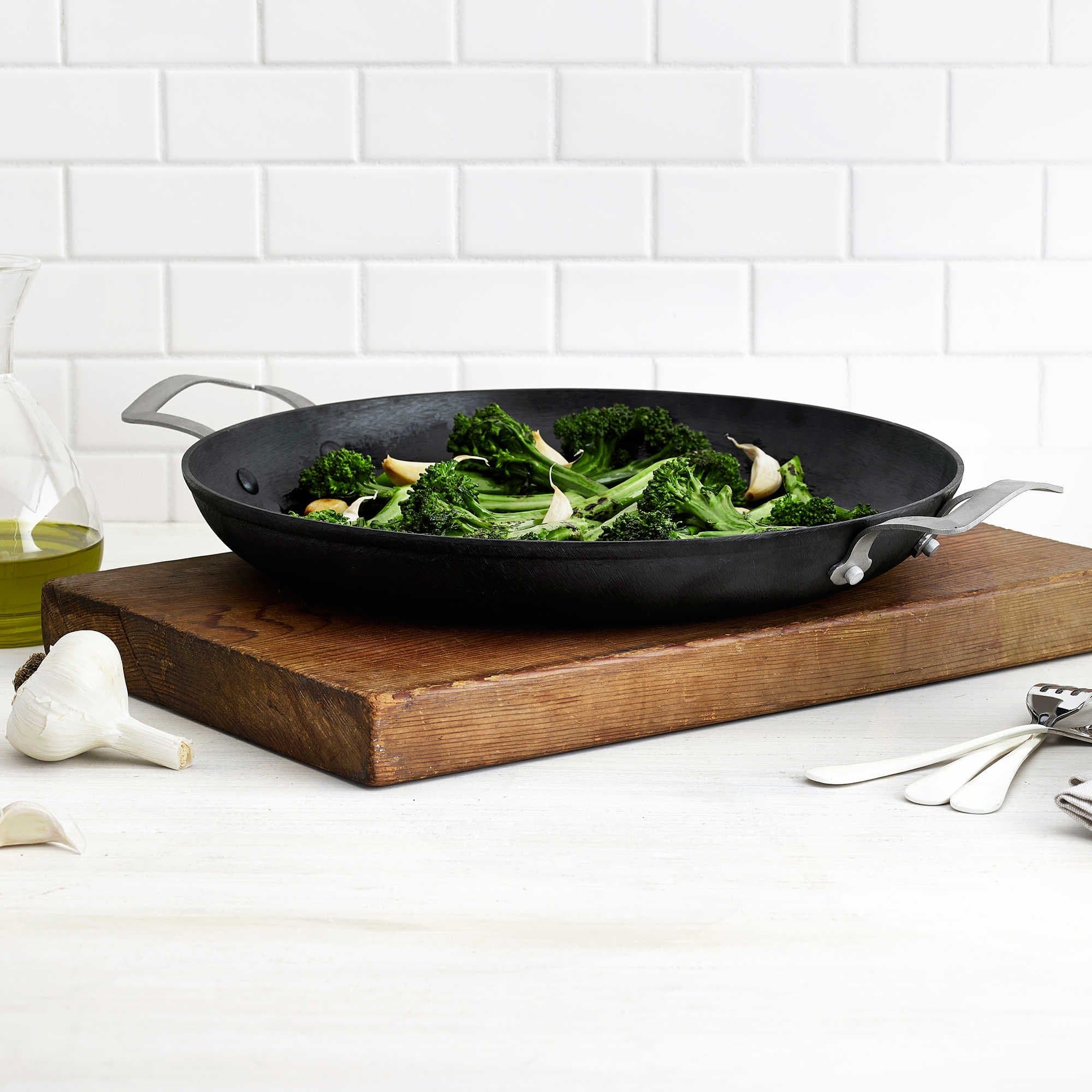 Epicurious Cast Iron 3.5 qt. Covered Everything Pan