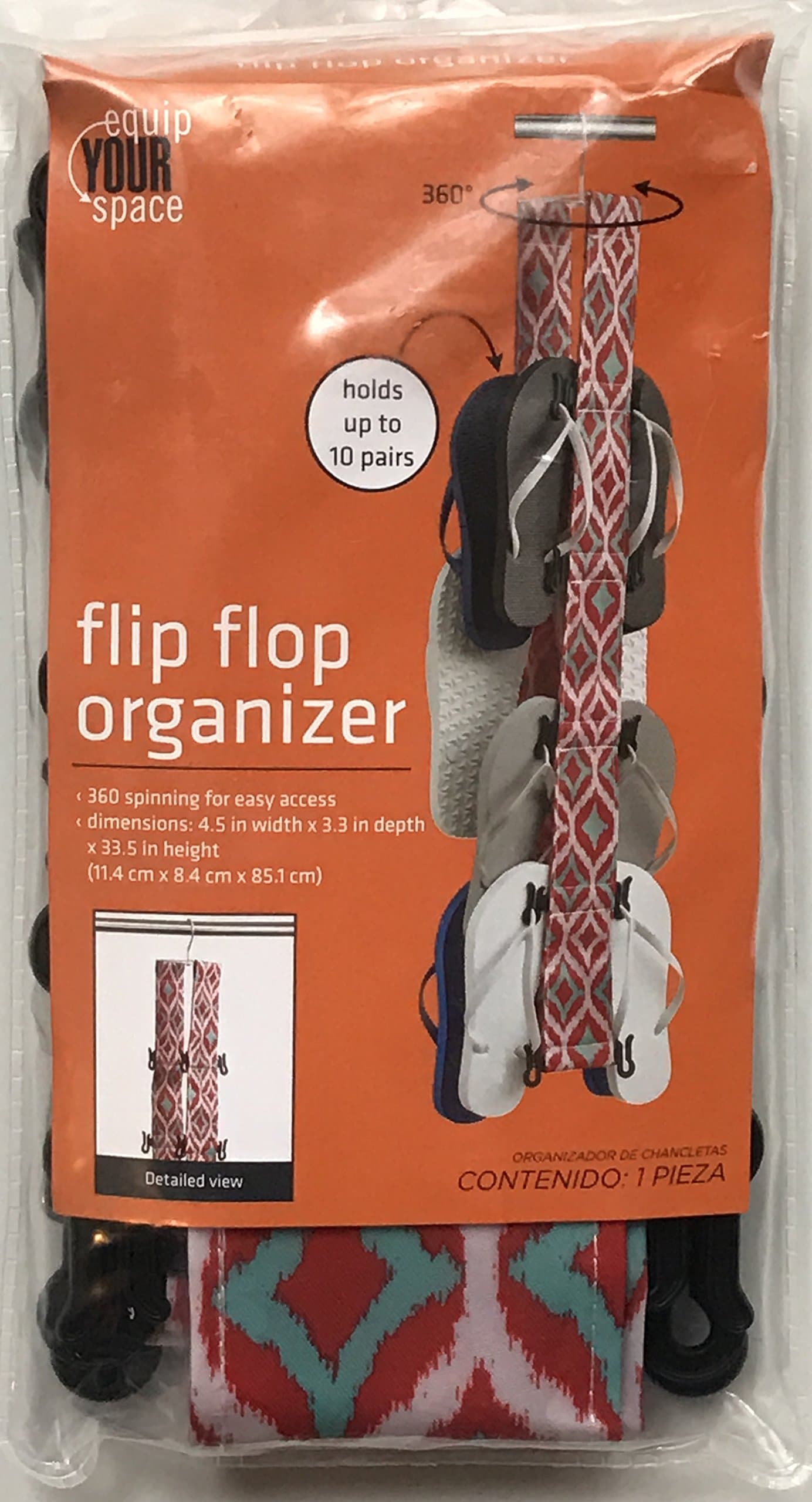 Flip Flop Shoe Organizer Multi Color
