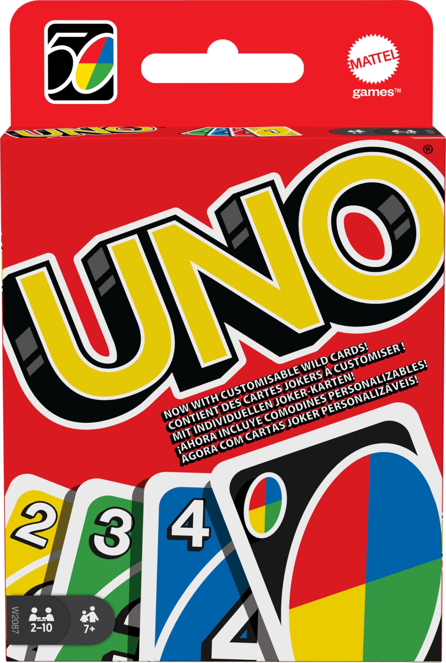 Classic Card Game UNO, Get Wild 4 UNO!
