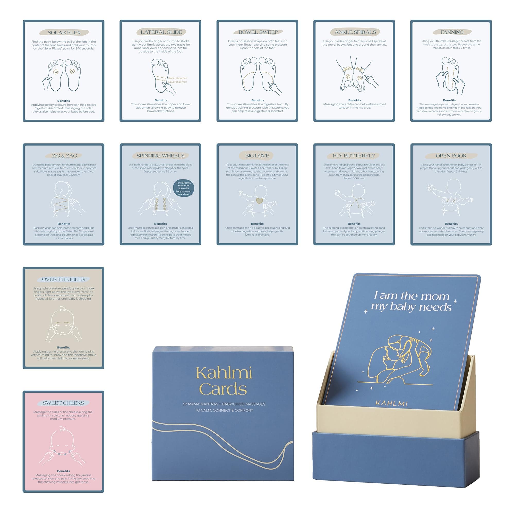 Baby Massage Mama Affirmations Cards