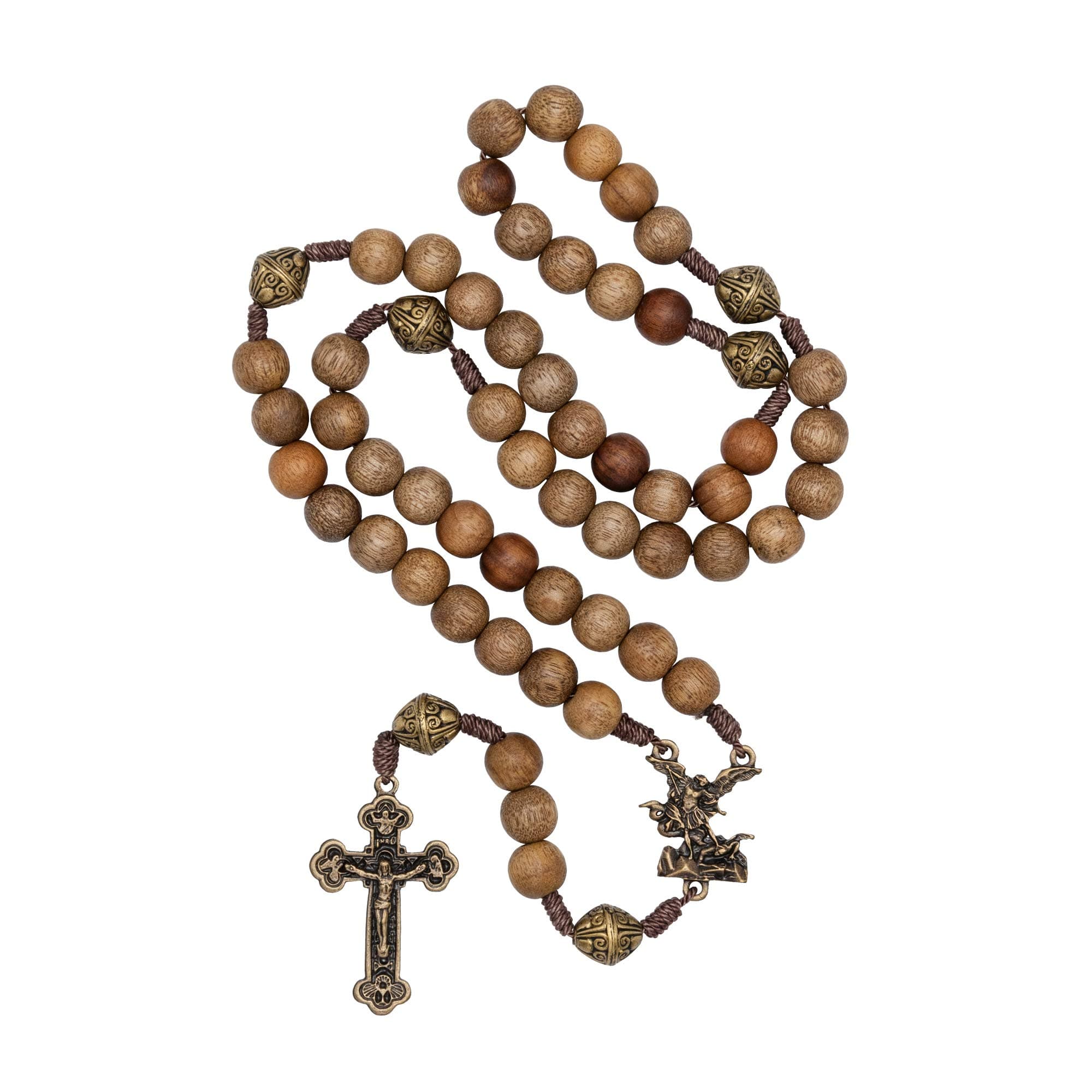 Our Father Sacred Handmade Solid Wood Rosary