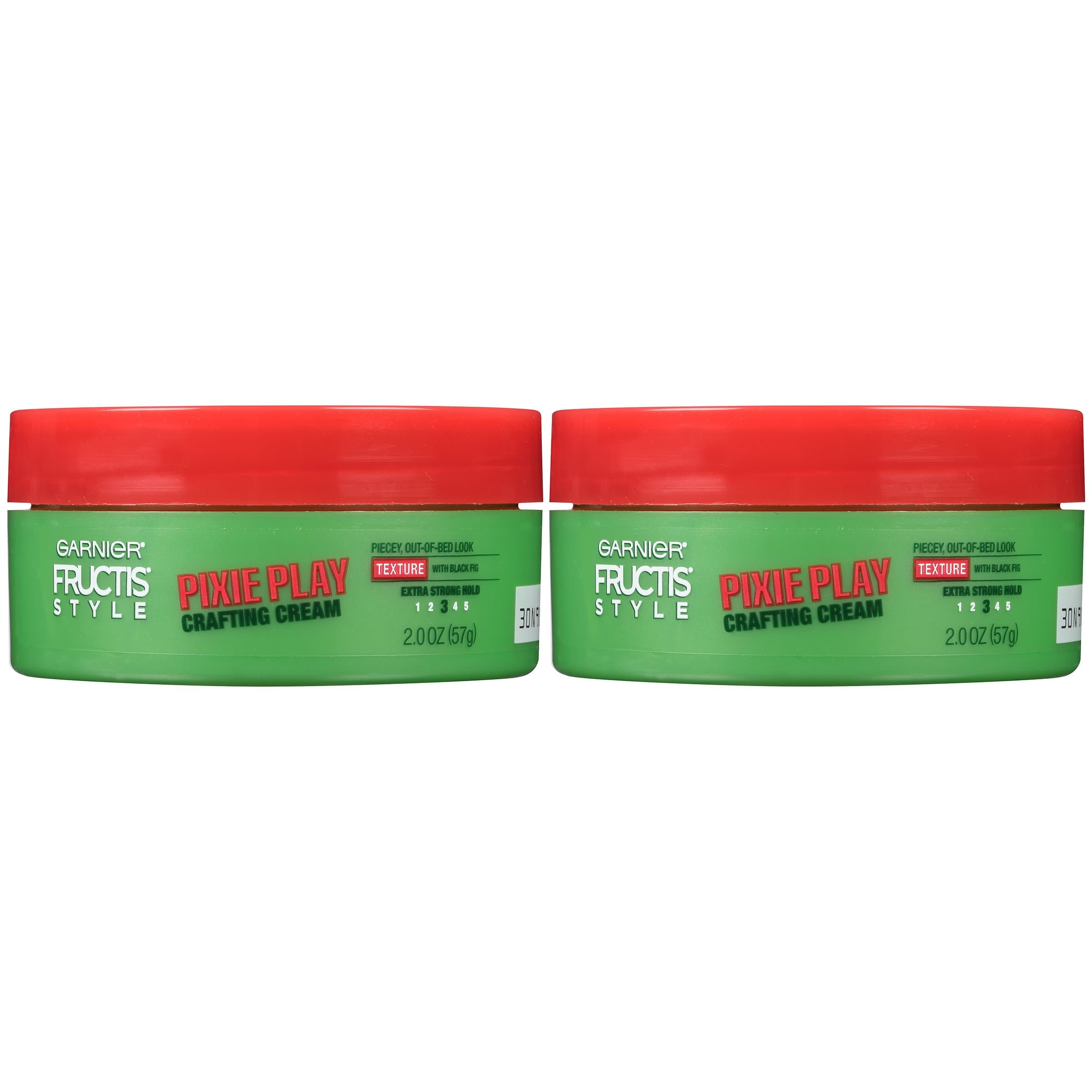 Fructis Style Pixie Play Crafting Cream, Extra Strong Hold, 2.0 Oz, 2 Count (Packaging May Vary)
