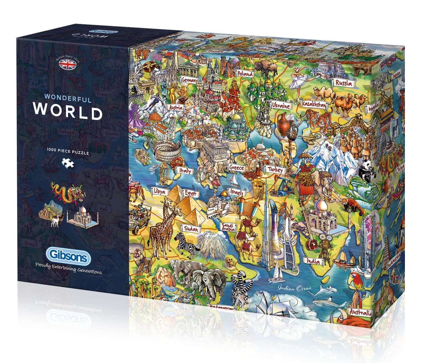 Puzzle: 1000 Wonderful World