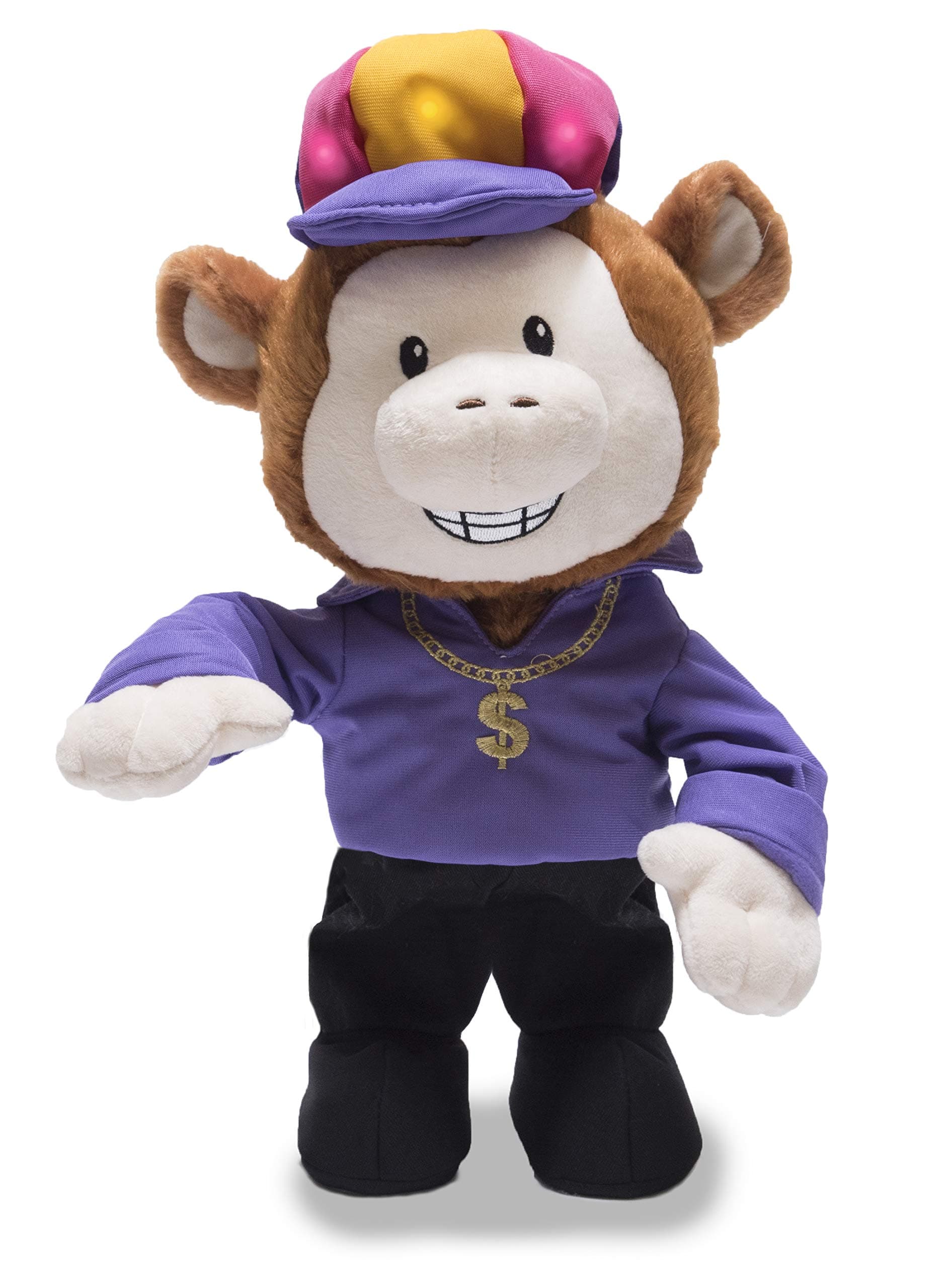 Cuddle Barn Animated Plush Toy Funky Monkey Sings '24K Magic'