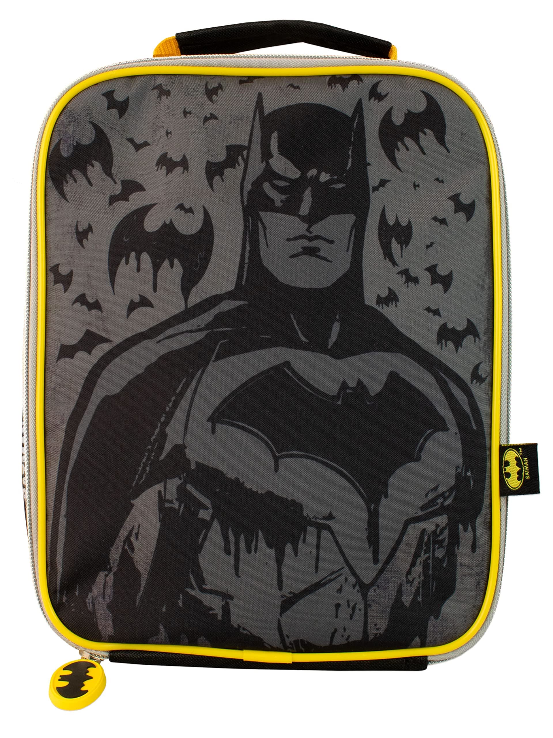 DC Comicsdc comics Kids Batman Lunch Bag Black, Black