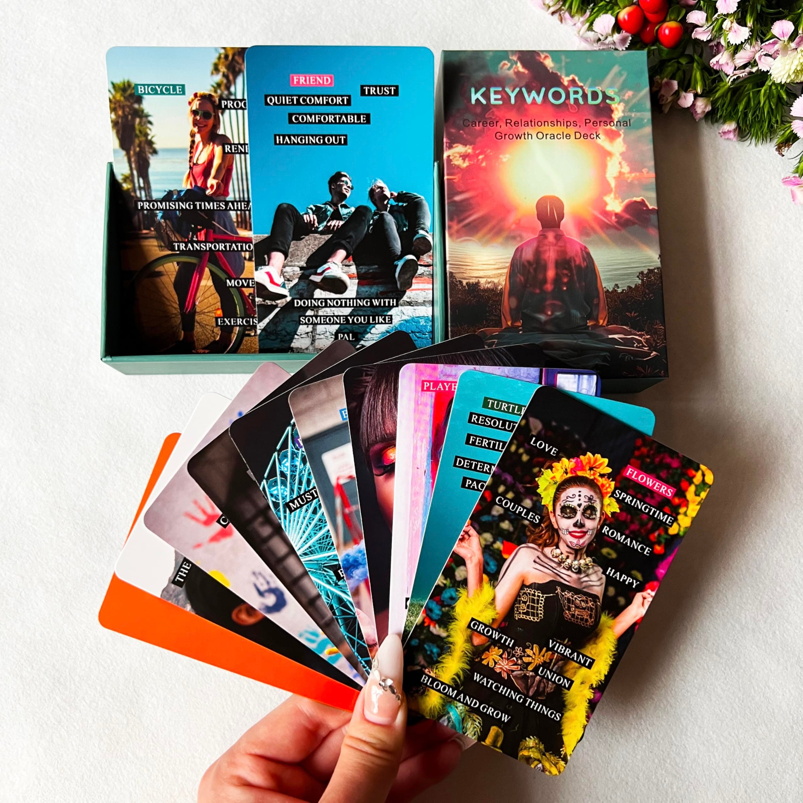 Life Situations Oracle Cards, Oracle Cards for Beginners, Oracle Deck Used for Career, Relationships, and Personal Growth