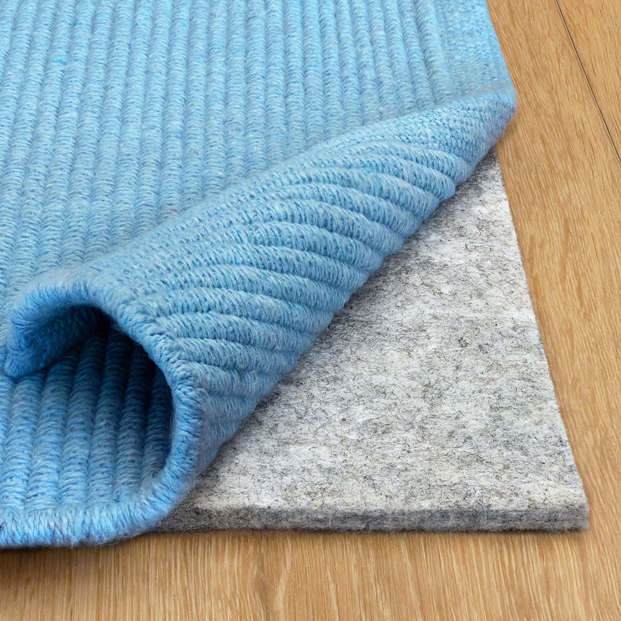 Basics - 9'x12' - 1/4" Thick - 100% Felt - Protective Cushioning Rug Pad - Safe for All Floors and Finishes Including Hardwoods