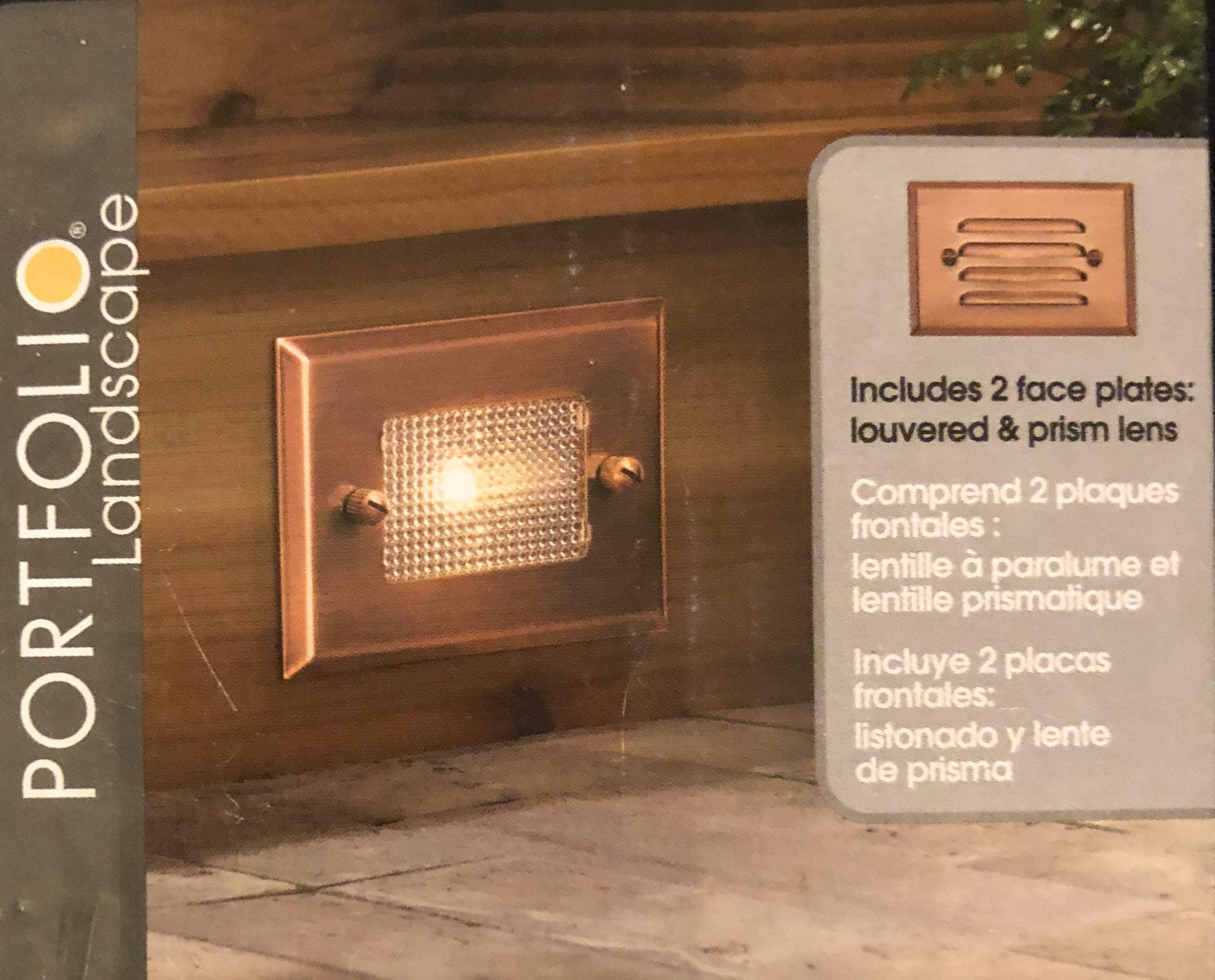 Portfolio 12x 7-watt Low Voltage Plug-in Incandescent Step Deck Light