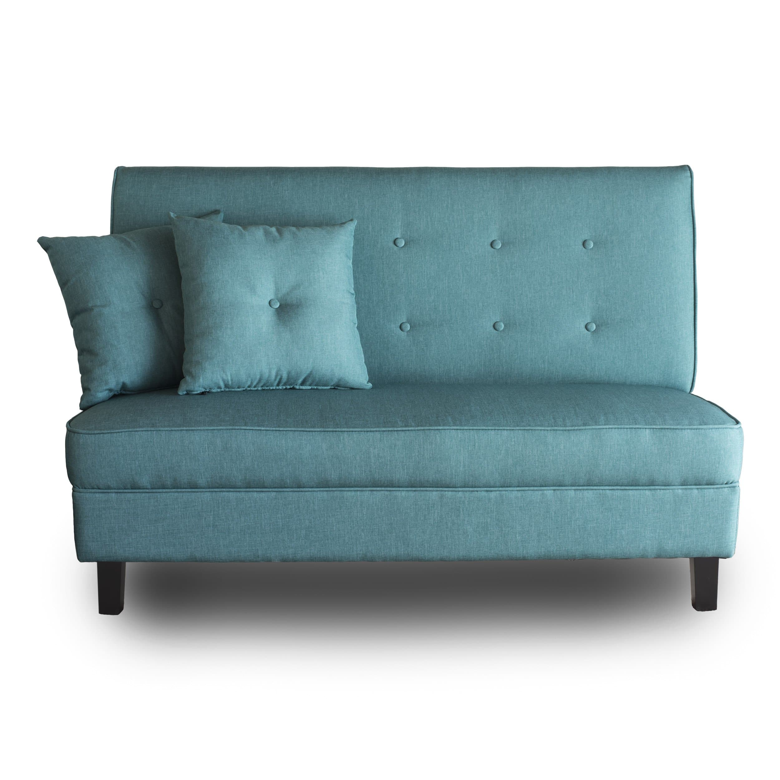 Collection – Daniel Loveseat, Teal