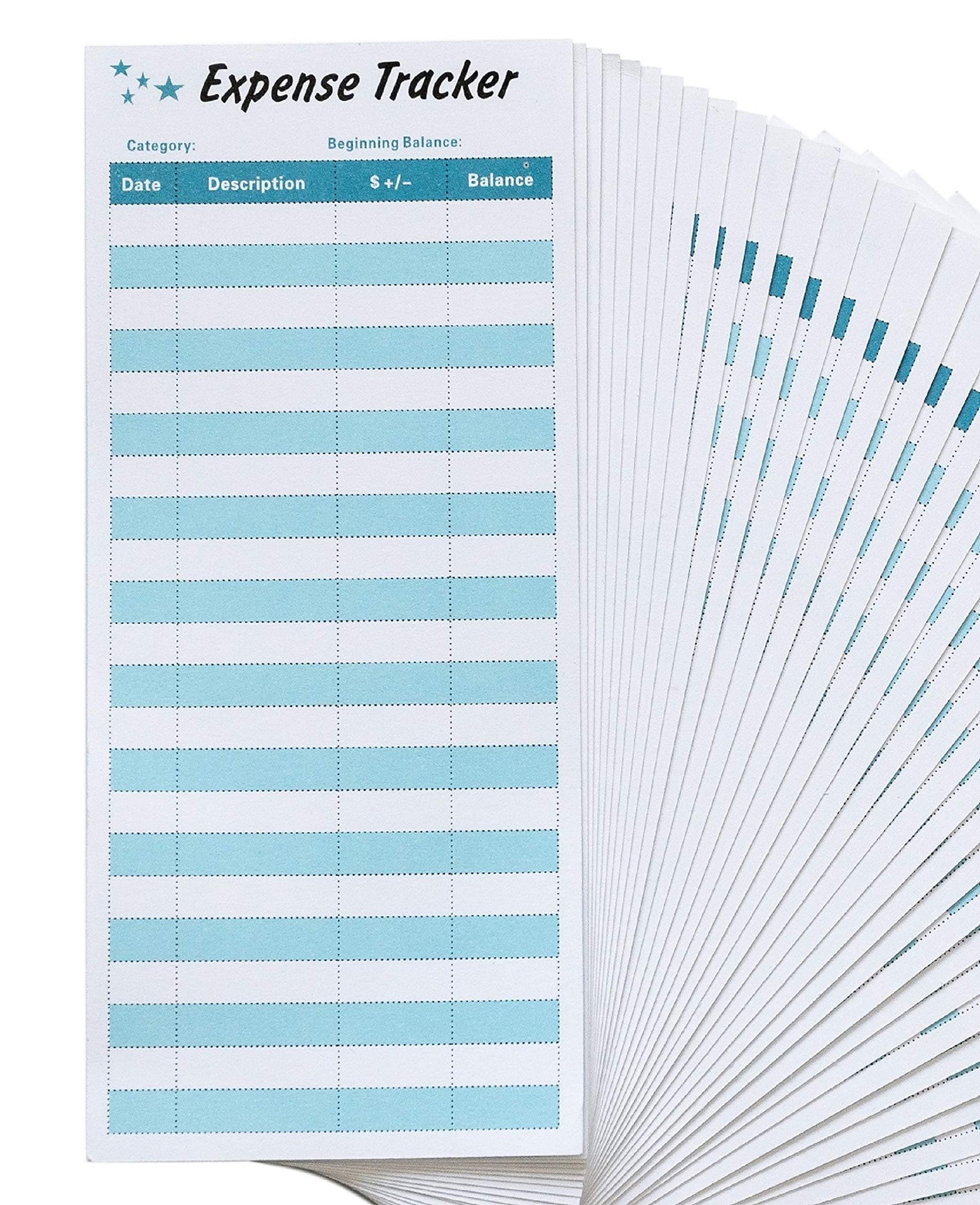 90 pcs Budget Sheets for A6 Binder Expense Tracker Sheets for Cash Envelopes Double Sided Extra Thick Paper for Budgeting Budget Envelopes Cash Envelope Wallet Budget Planner Bill Organizer